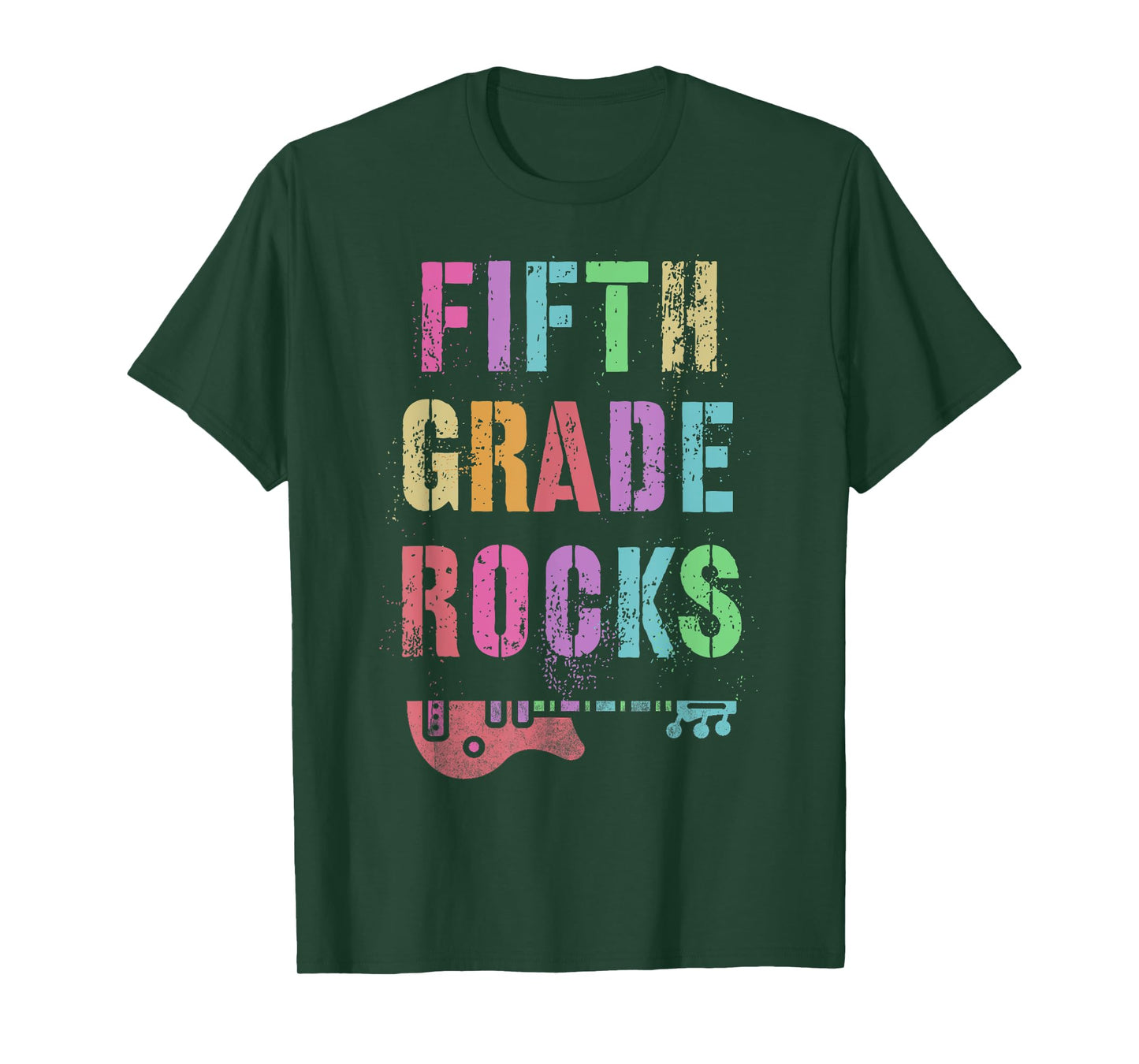 FIFTH GRADE ROCKS Teacher Rockstar Team 5th Gr Ready To Rock T-Shirt for Men Women Kids