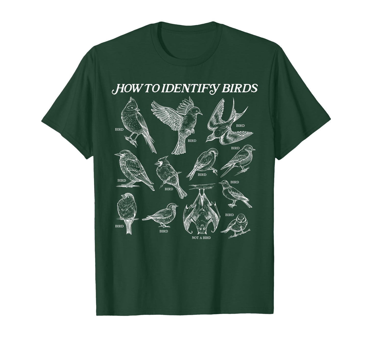 How To Identify Birds T-Shirt