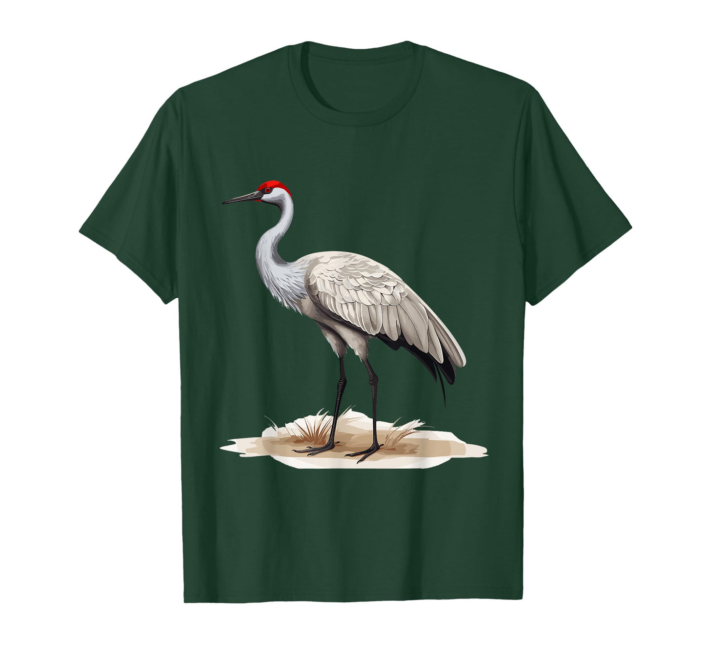 Sandhill Crane Birder Birding T-Shirt