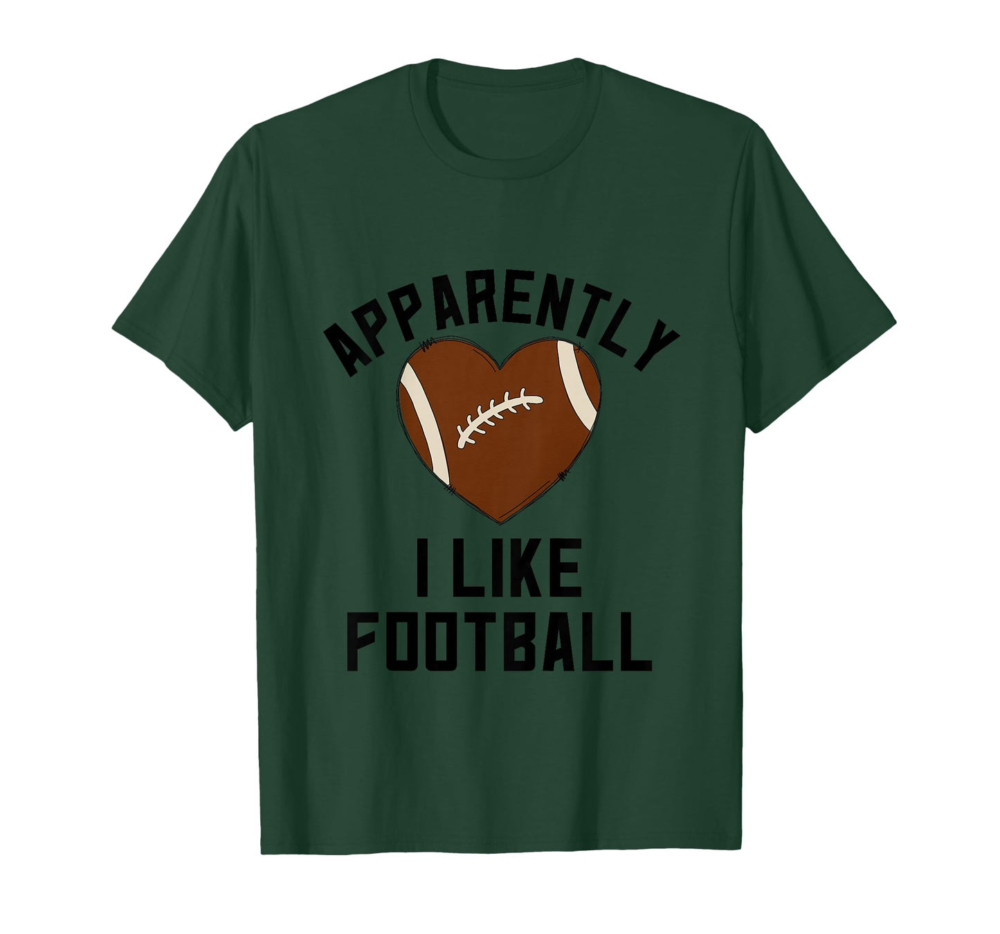 Kids Pink Football Shirts For Girls Apparently I Like Football T-Shirt