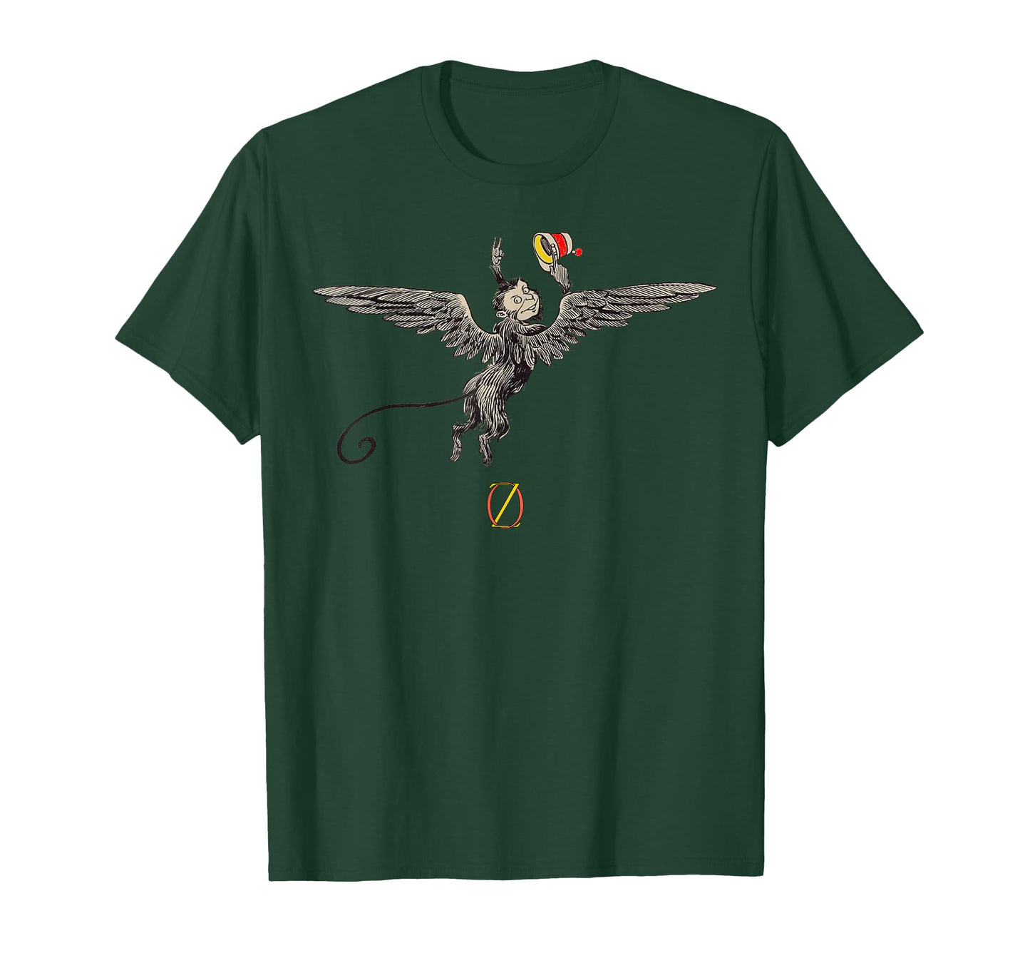 T-shirt Tee Shirt Wizard of Oz Flying Monkey Dude T-Shirt