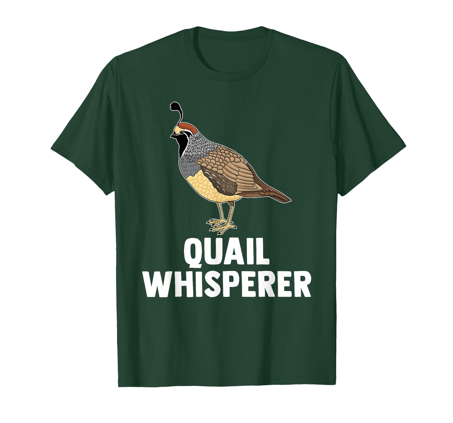 Cute Quail Design For Men Women Kids Quail Bird Whisperer T-Shirt