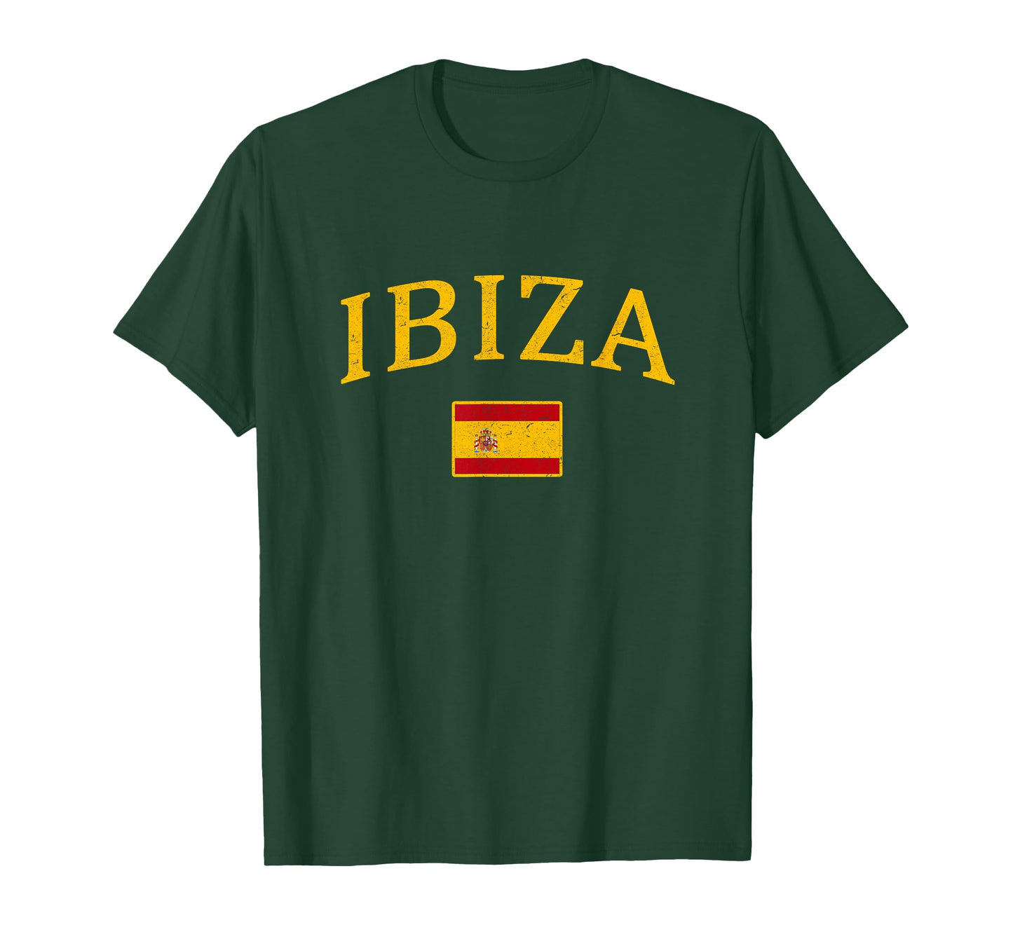 Ibiza Spain T-shirt Spanish Flag Espana Tourist Souvenir T-Shirt