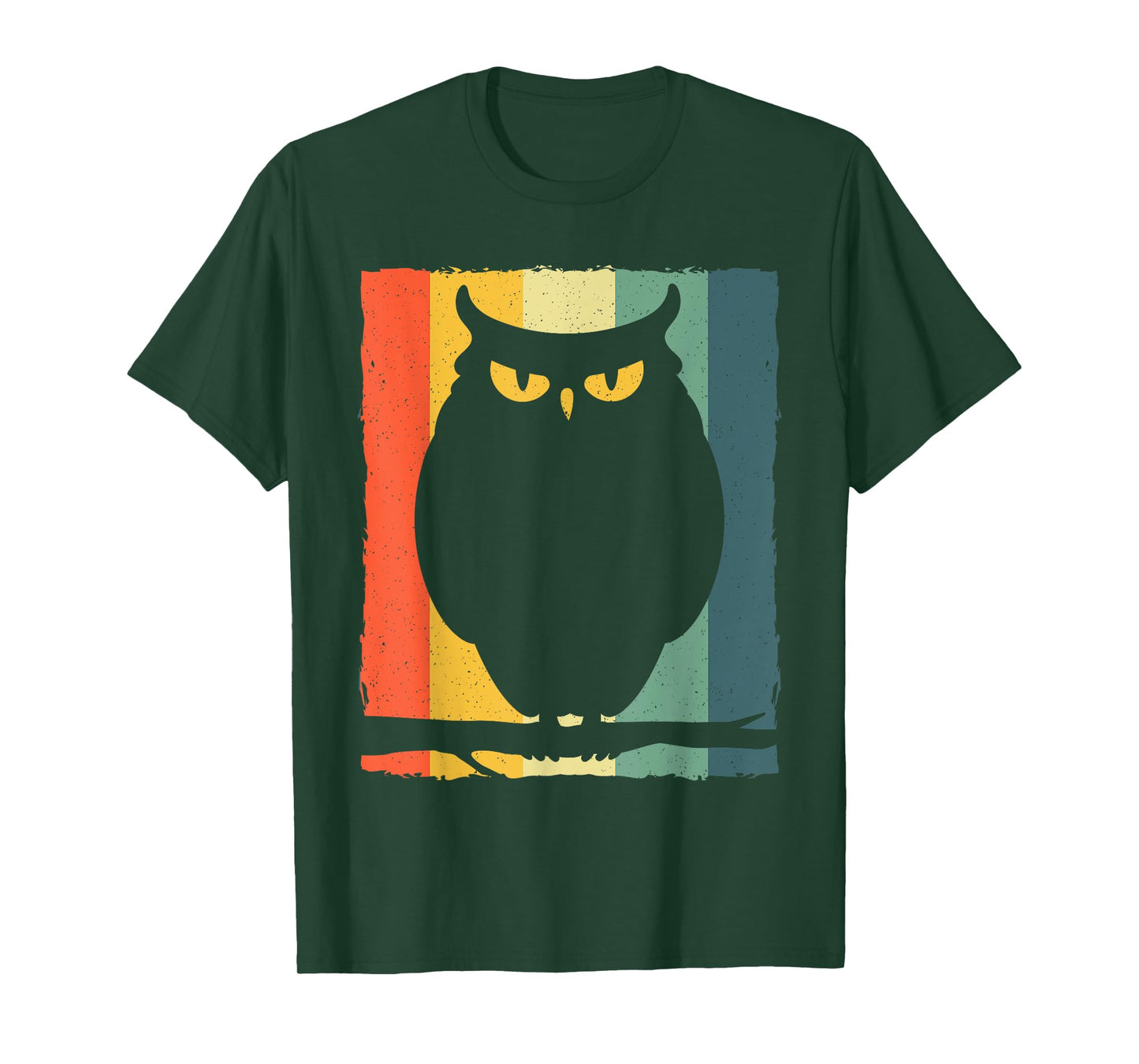 Vintage Owl Art For Men Women Kids Owl Bird Owl Lover T-Shirt