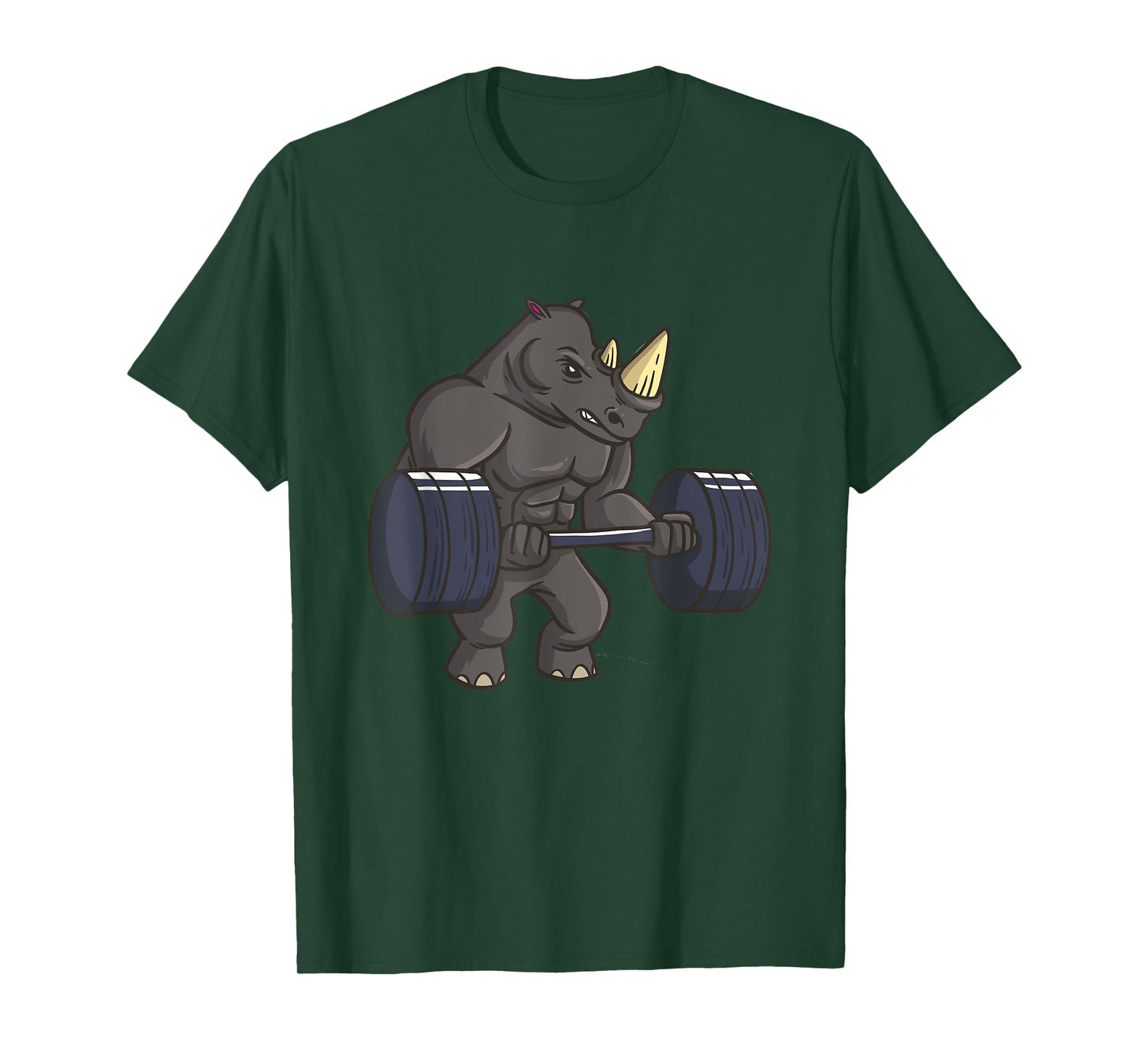 Rhinoceros Powerlifting Weightlifting Gym Rhino Lovers Gift T-Shirt