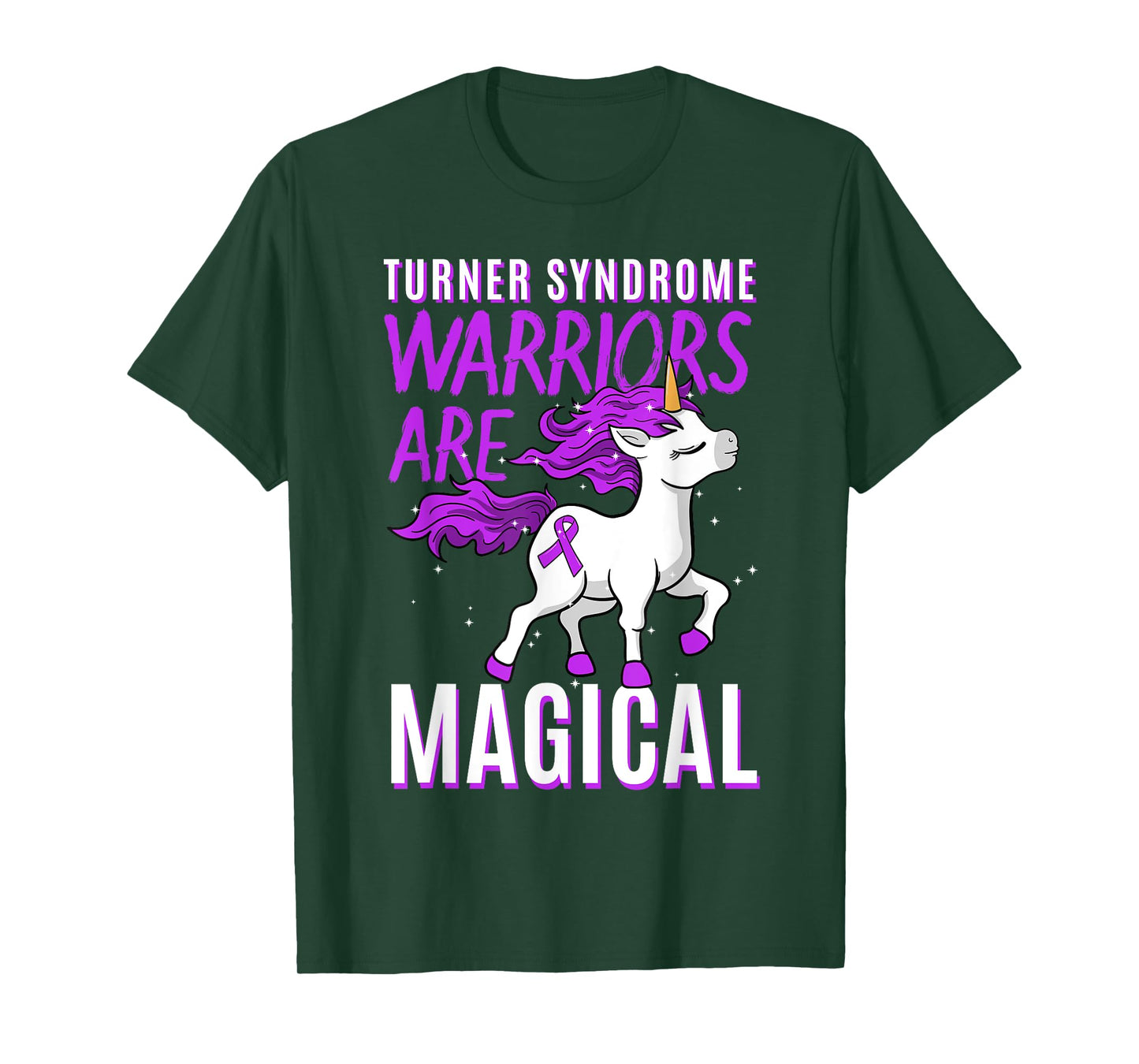 Bonnevie Ullrich Turner Syndrome Awareness 45,X0 TS Unicorn T-Shirt