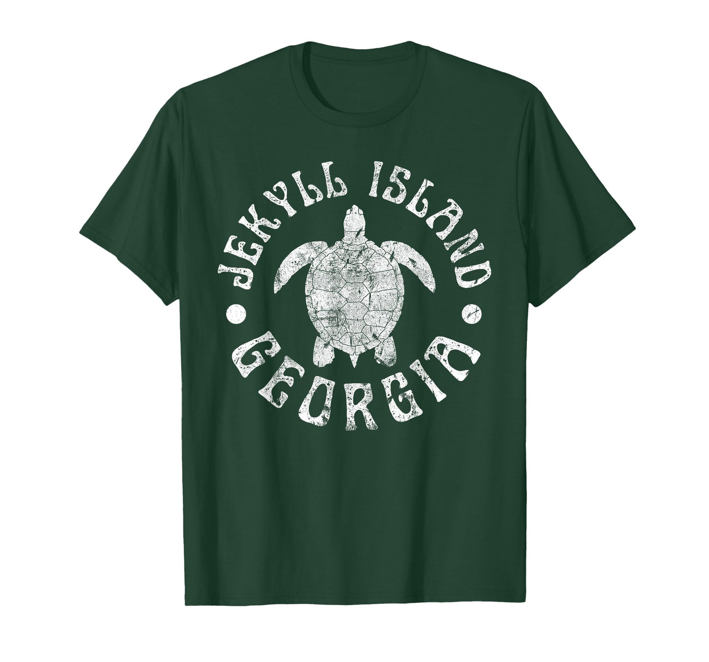 Jekyll Island Georgia Beach Sea Turtle Summer Vacation Men Women Girls Kids T-Shirt