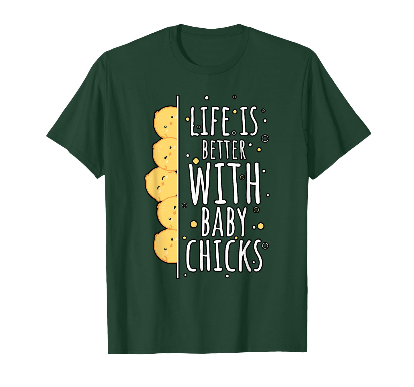 Japanese Kawaii Chicken Farming Spring Easter Baby Chicks T-Shirt