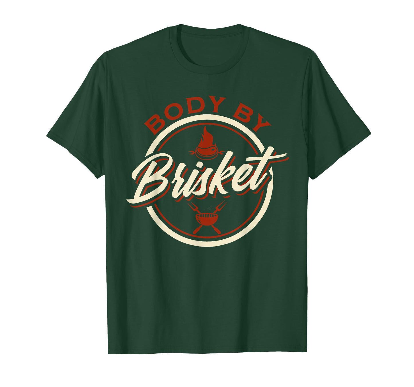 Body by Brisket Funny Barbeque T-Shirt
