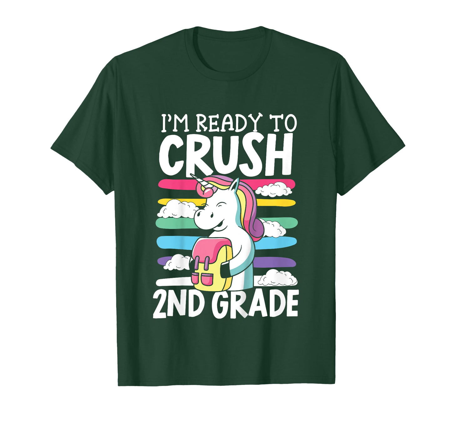 Kids I'm Ready To Crush 2nd Grade First Day Of School T-Shirt