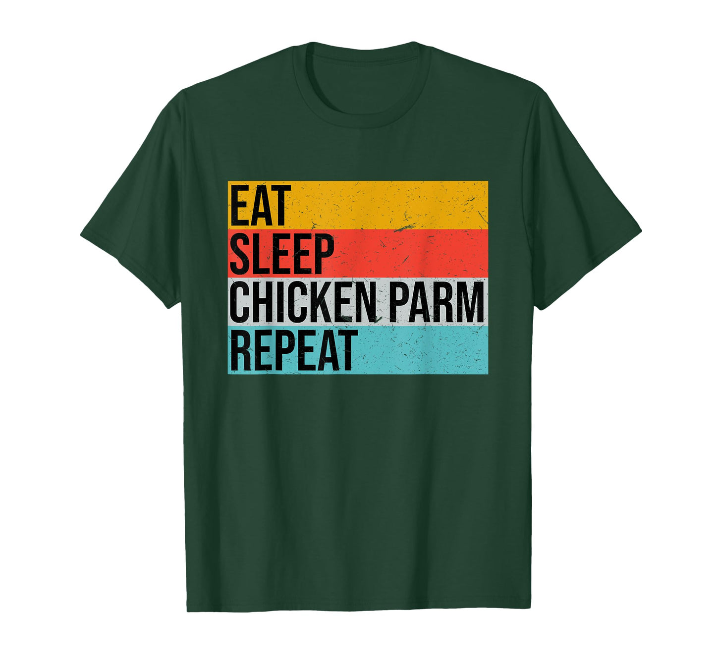 Funny Italian Foodie Parmesan Design For Chicken Parm Lovers T-Shirt