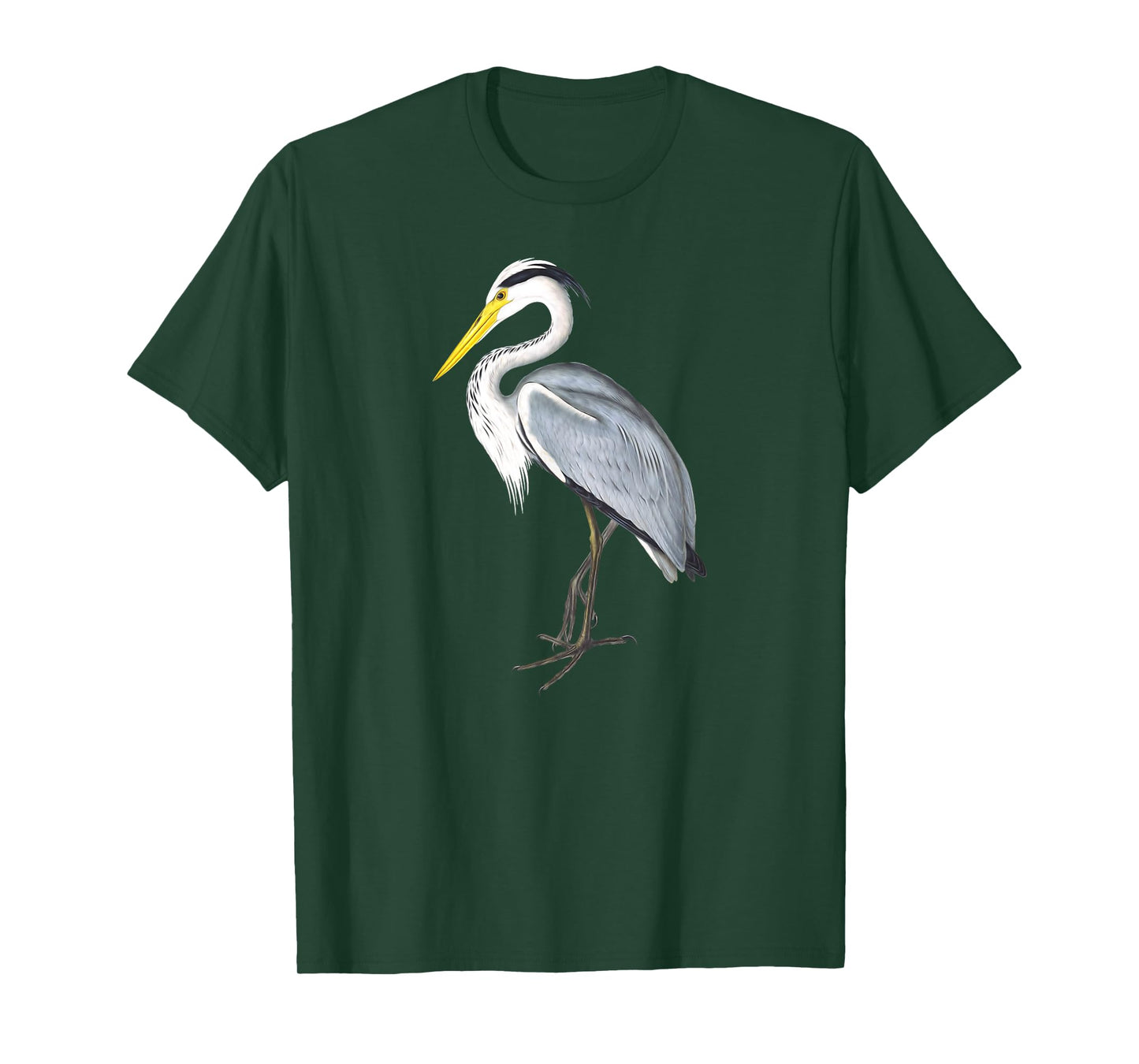 Great Blue Heron Enthusiast Birdwatcher Birder T-Shirt