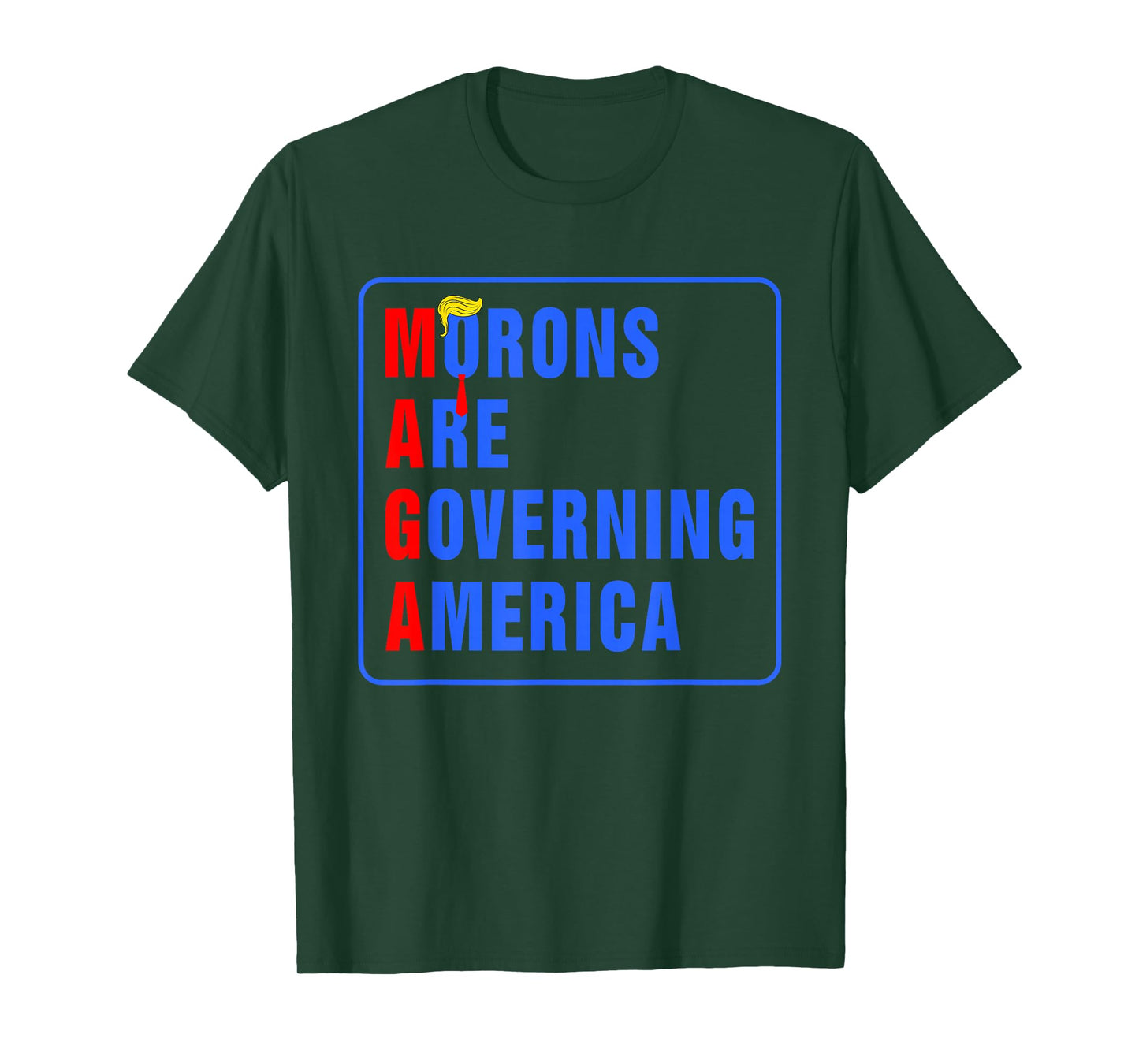 Morons Are Governing America Funny Trump 2024 T-Shirt