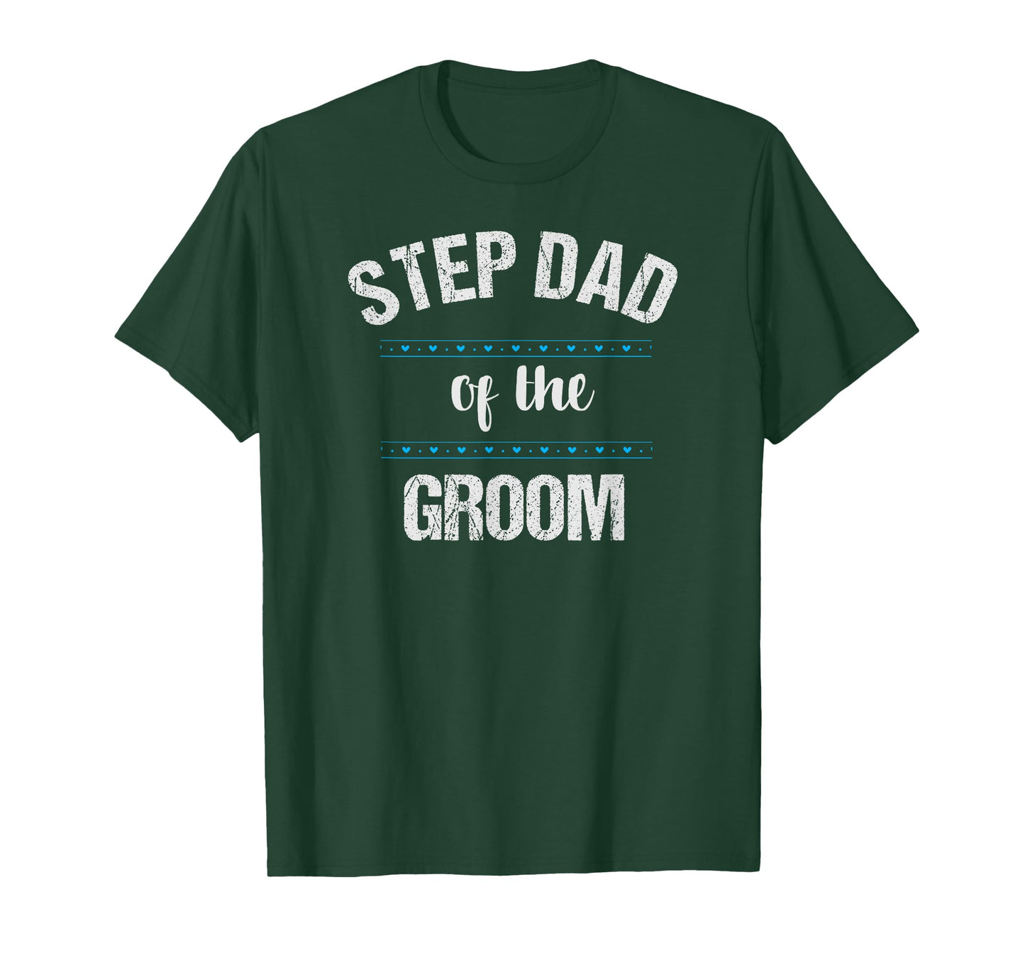 Step Dad Wedding Party Shirt Stepfather of the Groom T-Shirt