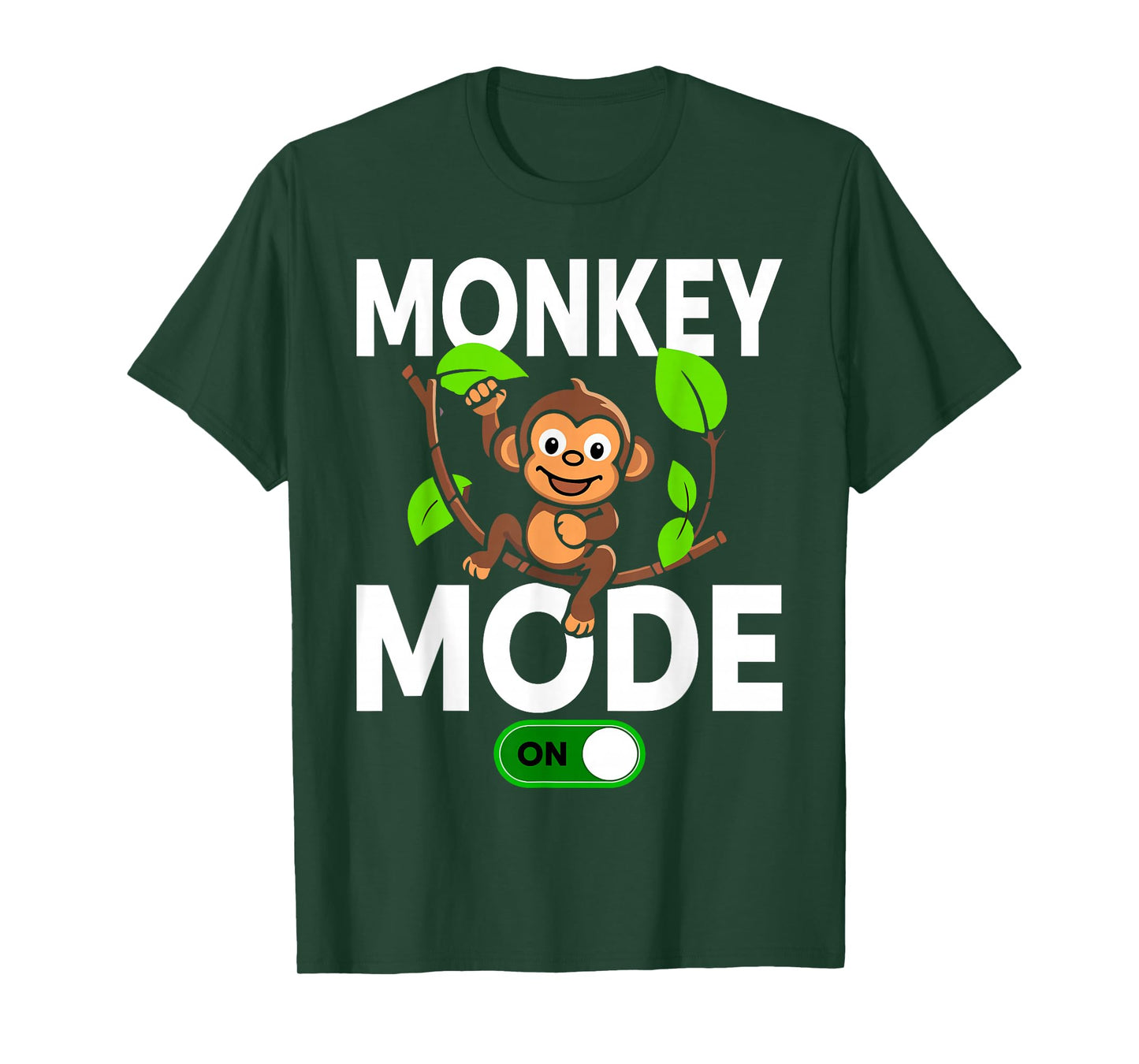 Monkeys Animal Monkey Mode On T-Shirt