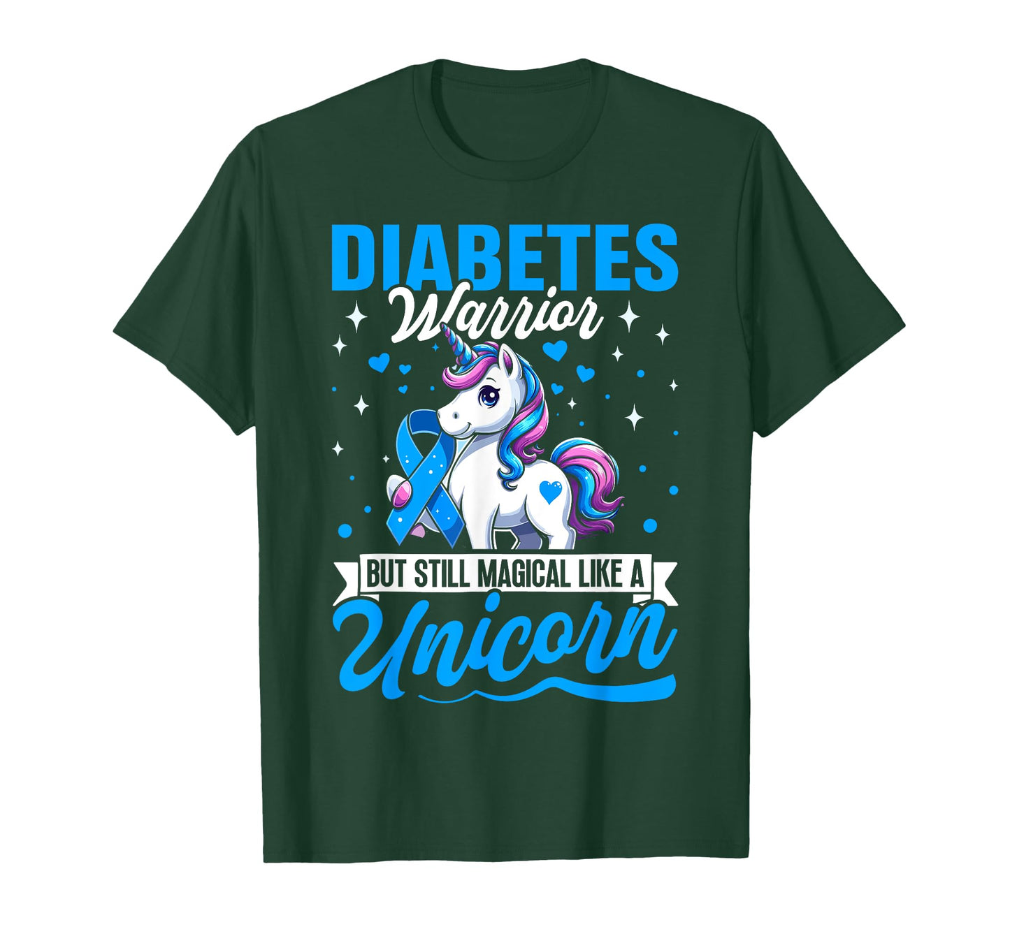 Diabetes Warrior But Still Magical Like A Unicorn T-Shirt