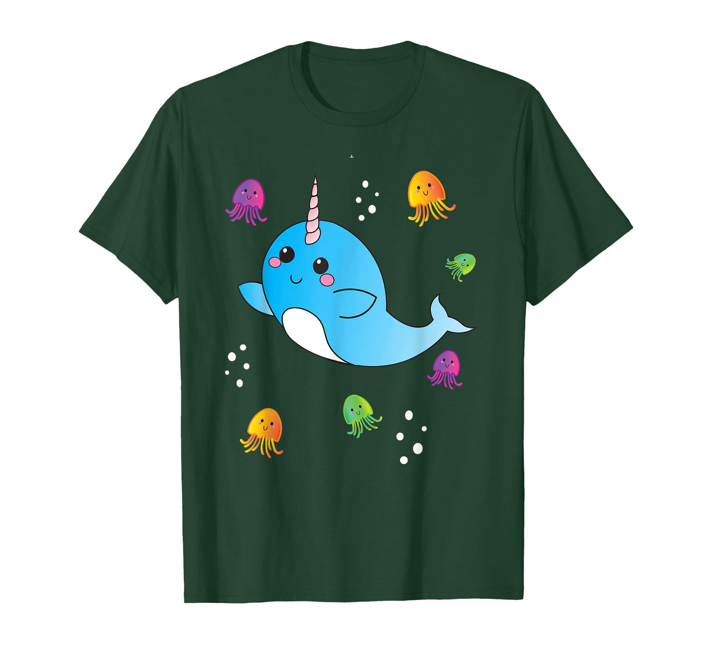 Narwhal Jelly Fish Shirt Unique Unicorn Sea PJ Jellyfish T-Shirt