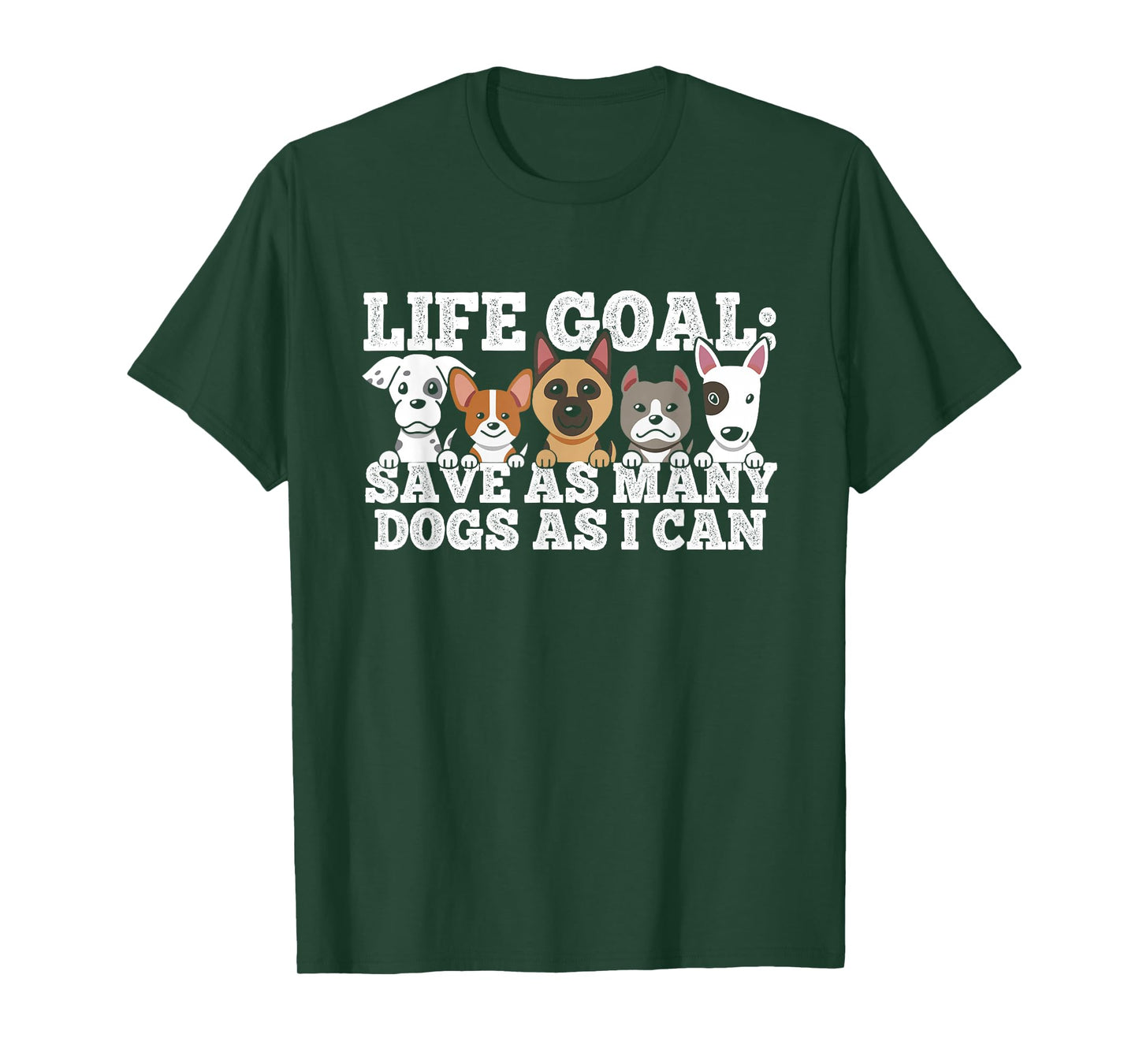Animal Shelter Dog Rescue Dog Rescue Animal Protection - Dog Home T-Shirt