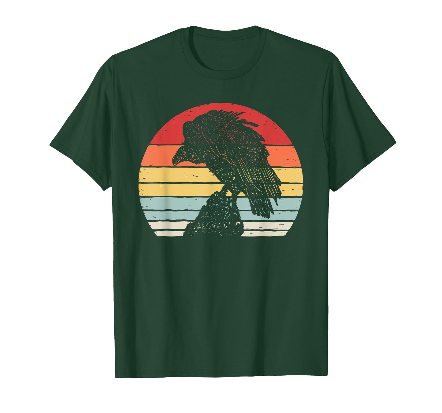 Vintage Retro Vulture Bird T-Shirt