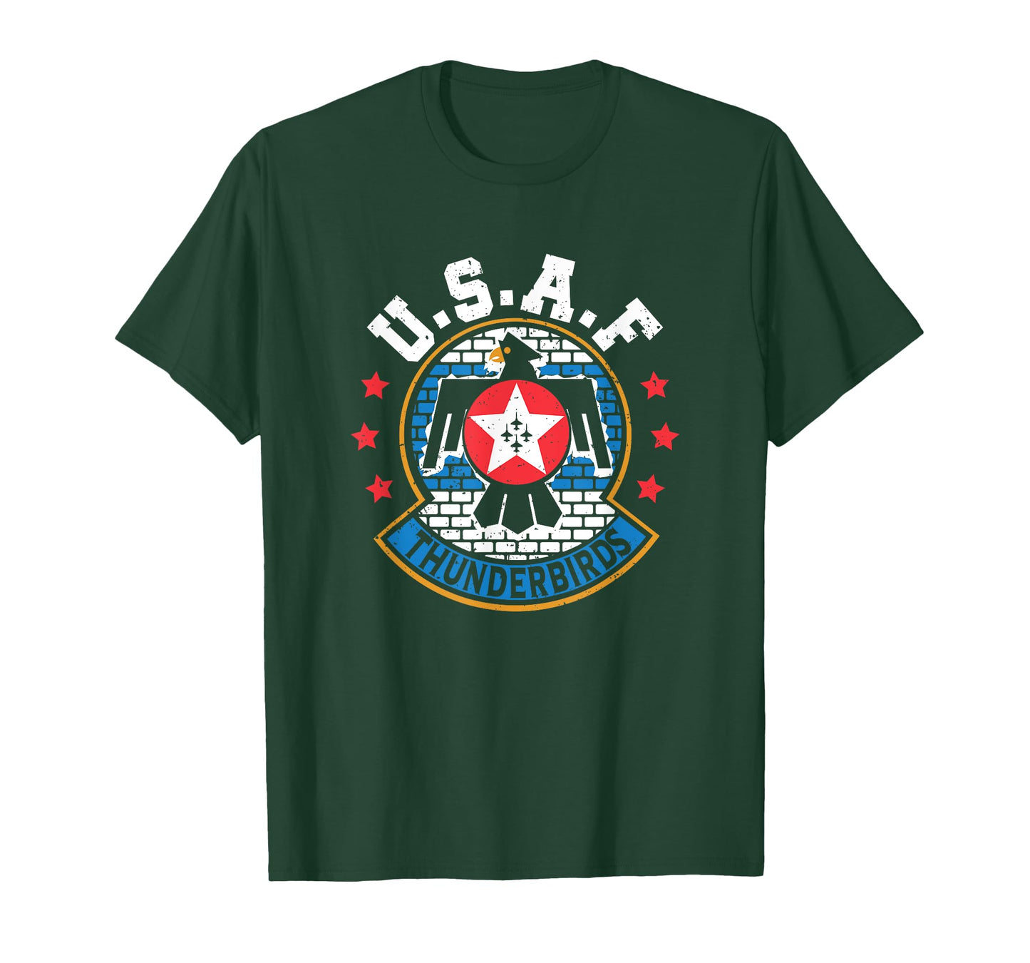 Thunderbirds Military Uniform Airforce T-Shirt