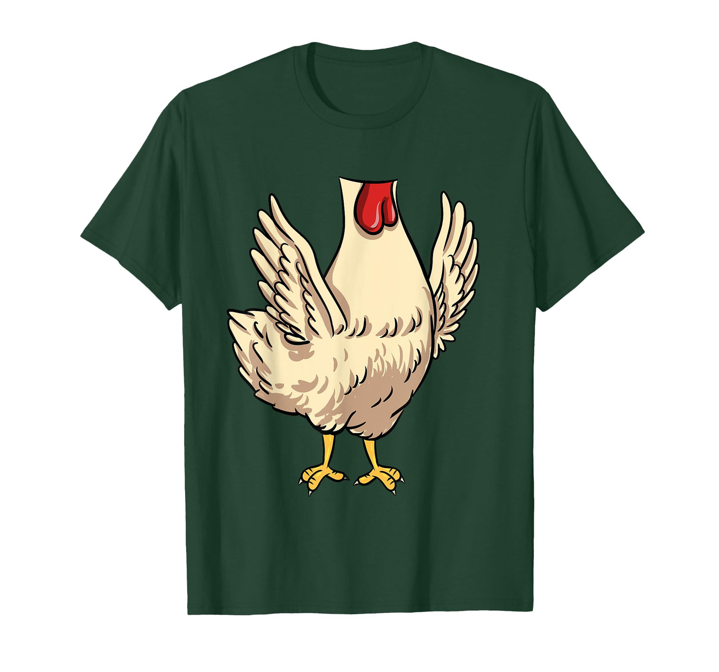 Headless Chicken Costume Halloween T-Shirt