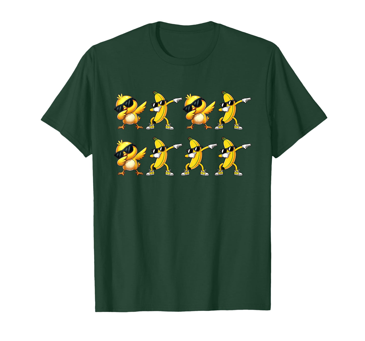 Funny Chicken Banana T-Shirt