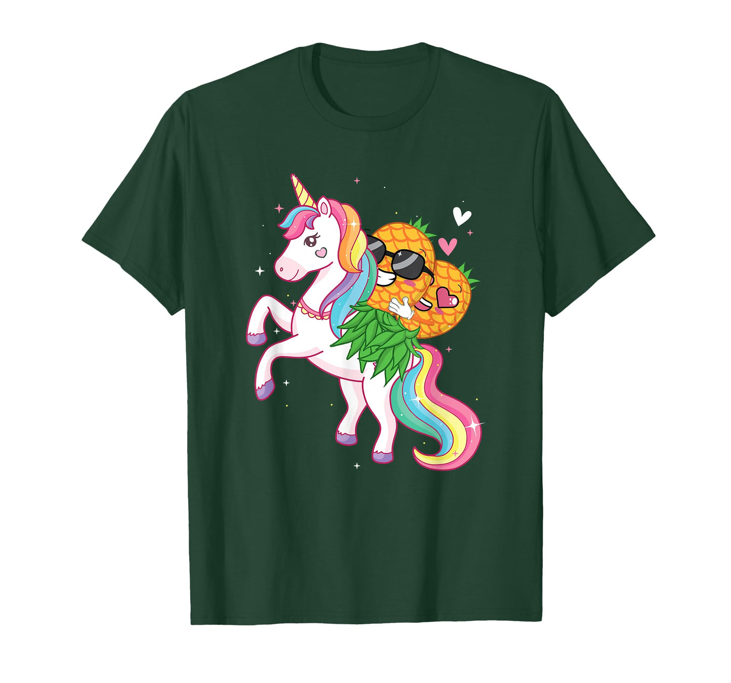 Pineapple Swinger Unicorn - Swinging Lifestyle Polyamory T-Shirt