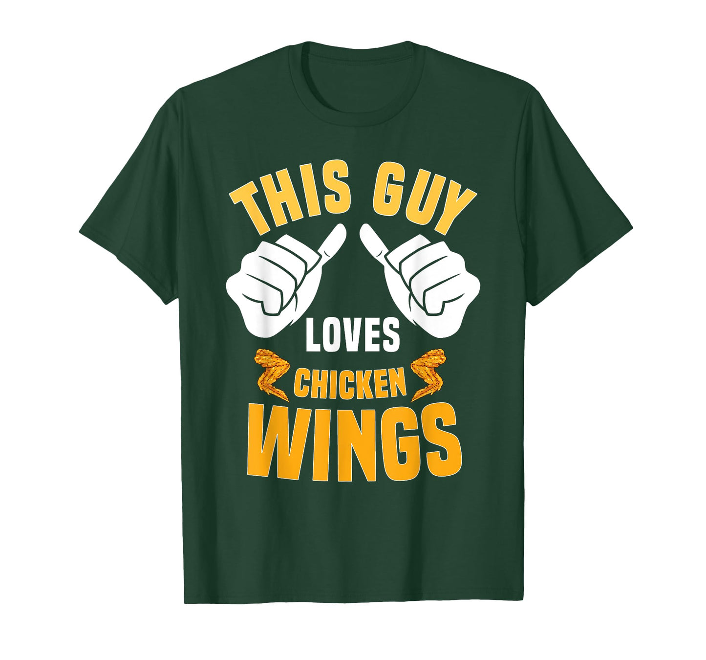 Funny Chicken Wings Lover Saying Hot Wing T-Shirt