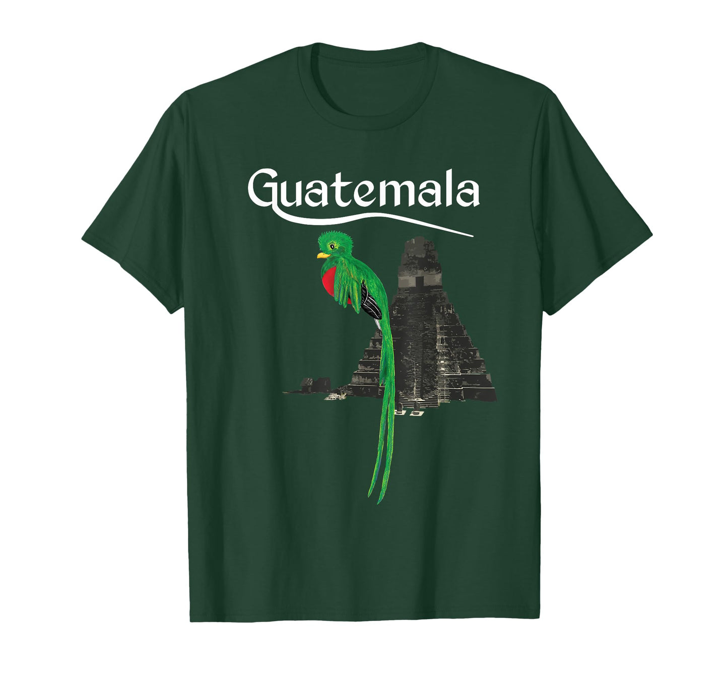 Guatemala Chapin Antigua Quetzal Tikal Peten Maya Guate 502 T-Shirt