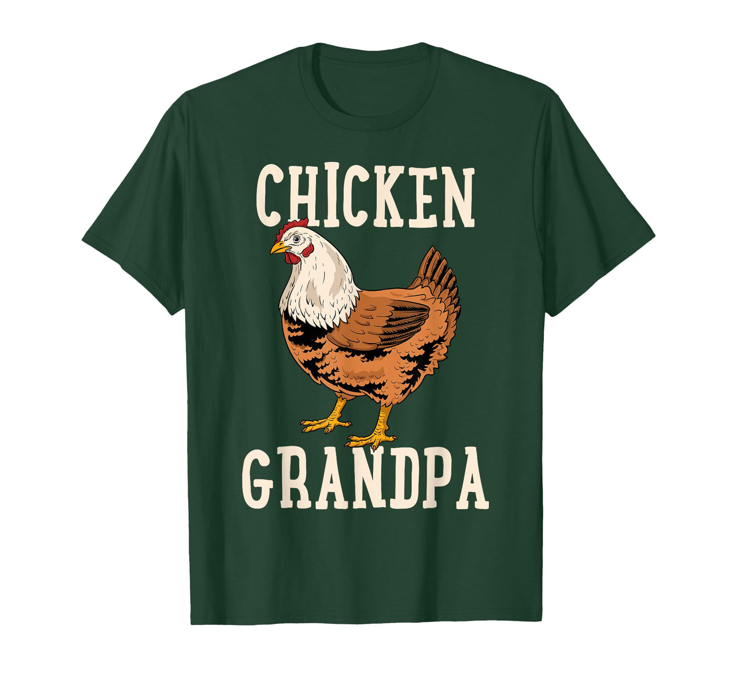 Chicken Grandfather Chicken Grandpa T-Shirt