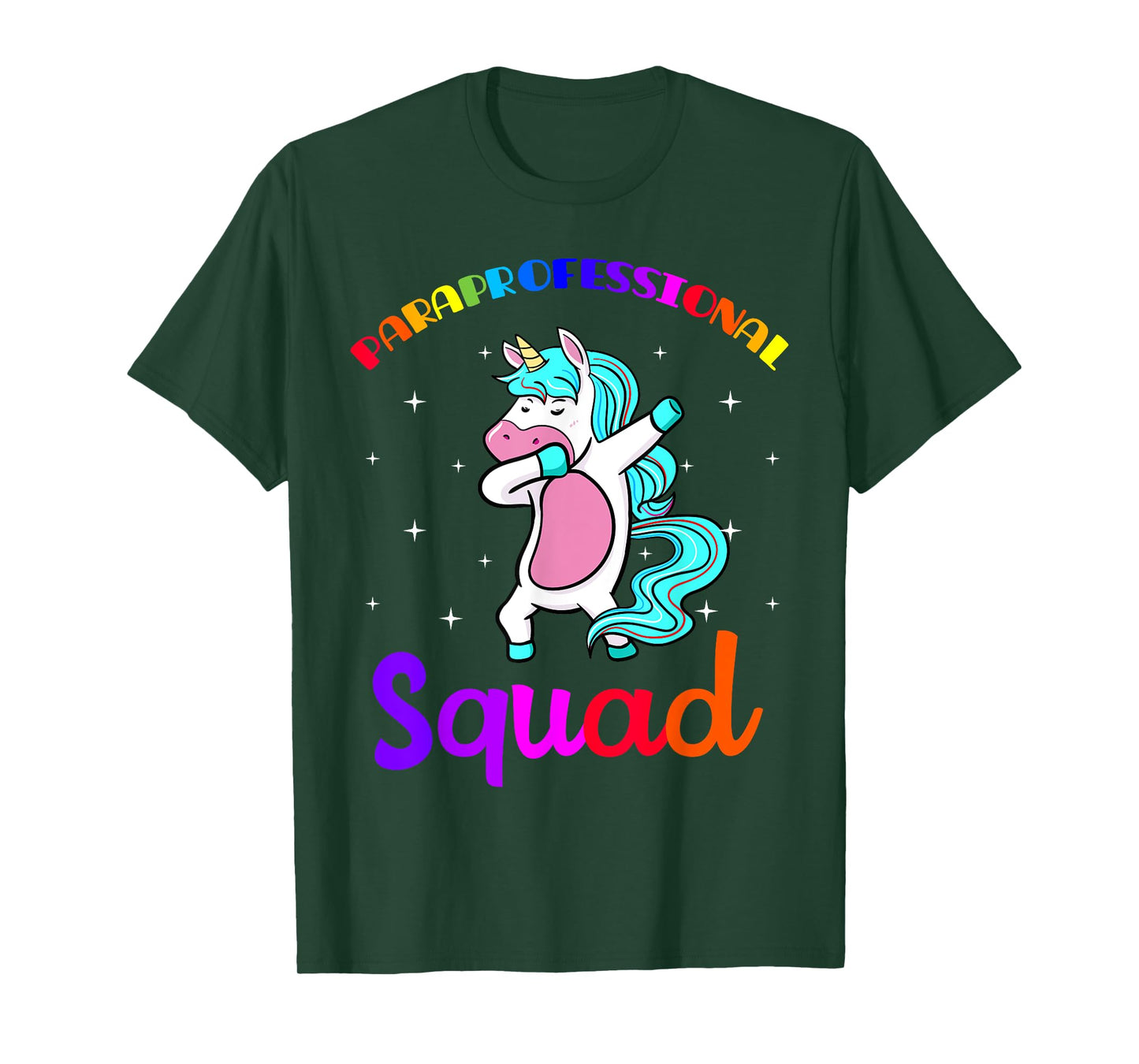 Paraprofessional Squad Paraeducator Para-pro Teacher's Aide T-Shirt for Men Women Girls Kids