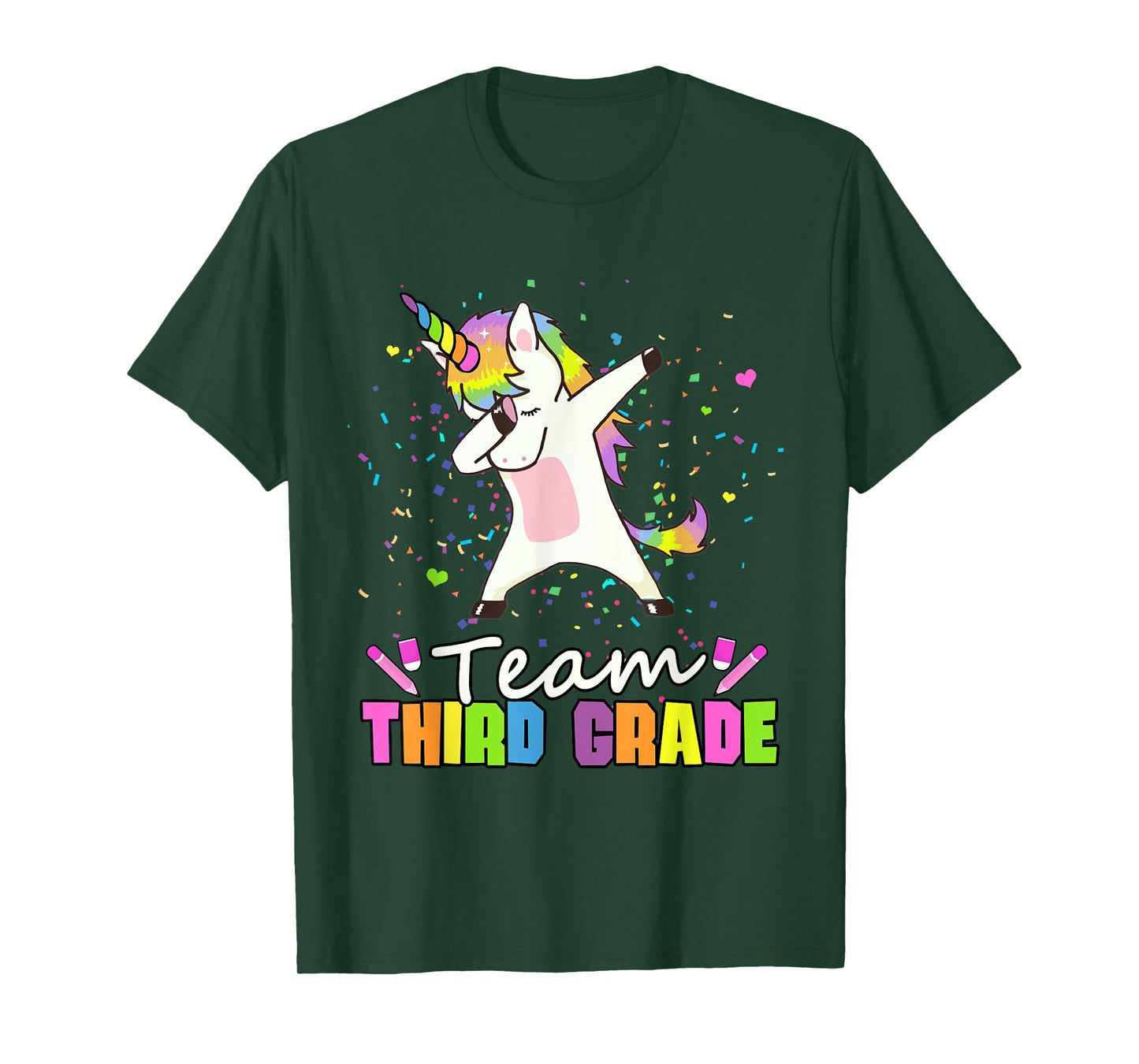Team Third Grade Unicorn Team 3rd Grade T-Shirt