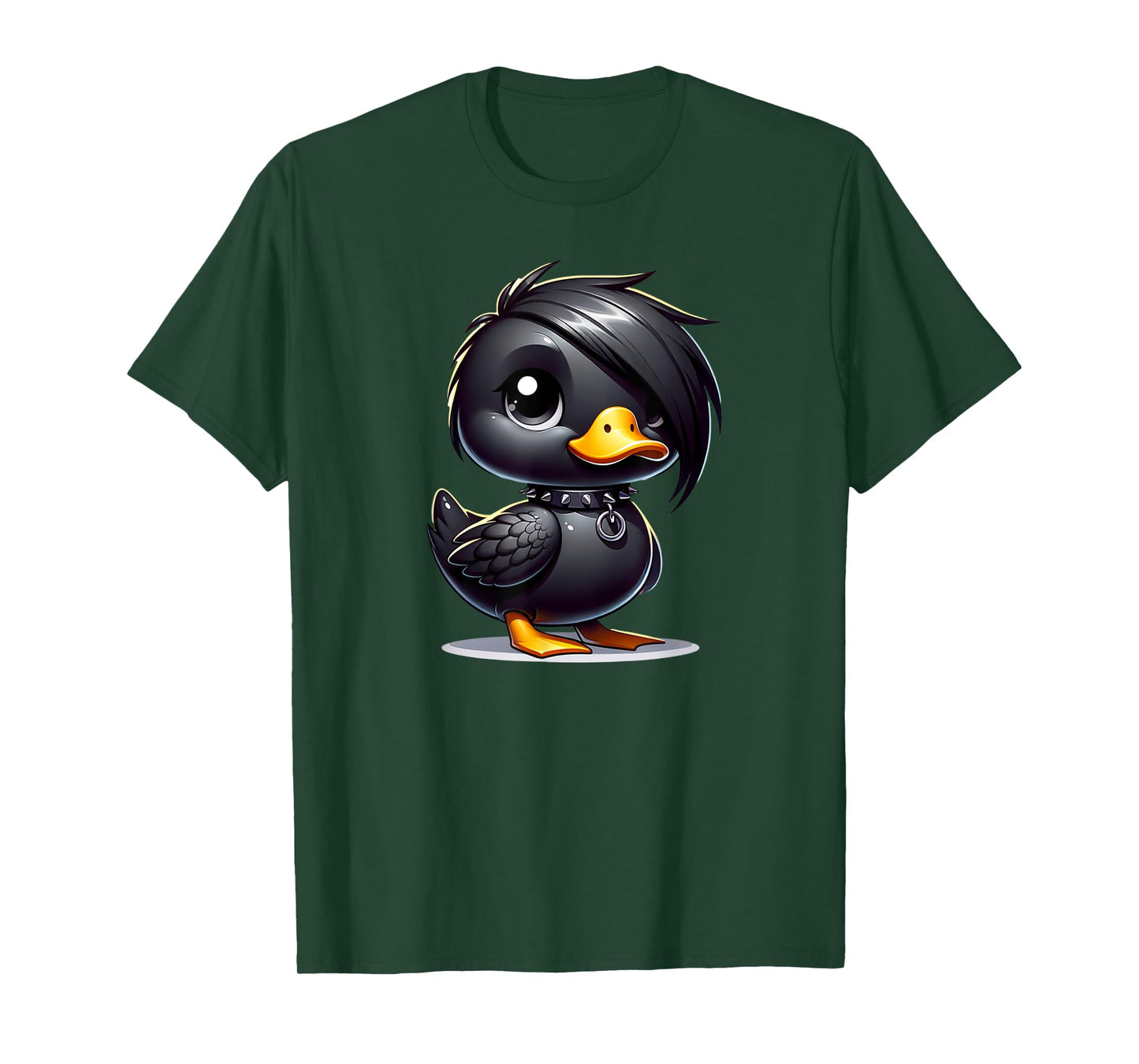 Gothic Duck Dark Gothic Fantasy T-Shirt