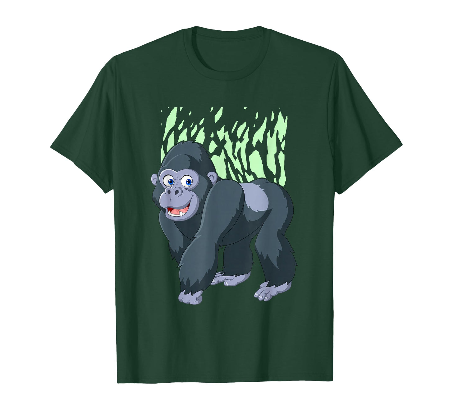 Jungle Gorilla I Gorilla Lover I Children Gorilla Kids Cartoon Gorilla I Monkey Kids Gorilla T-Shirt