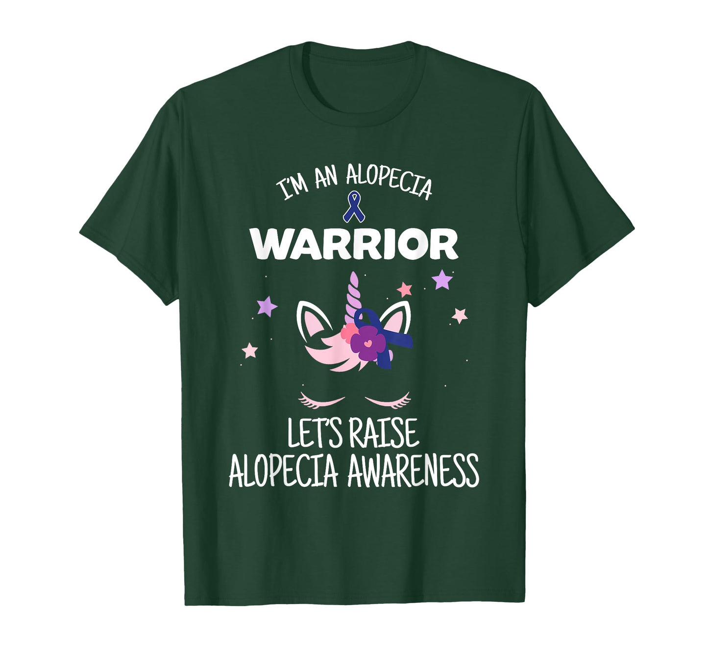 Unicorn Alopecia Warrior, Alopecia Awareness T-Shirt