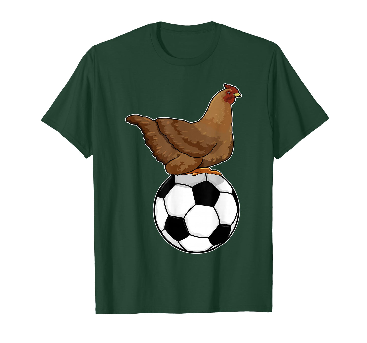 Chicken Soccer player Soccer Sports T-Shirt