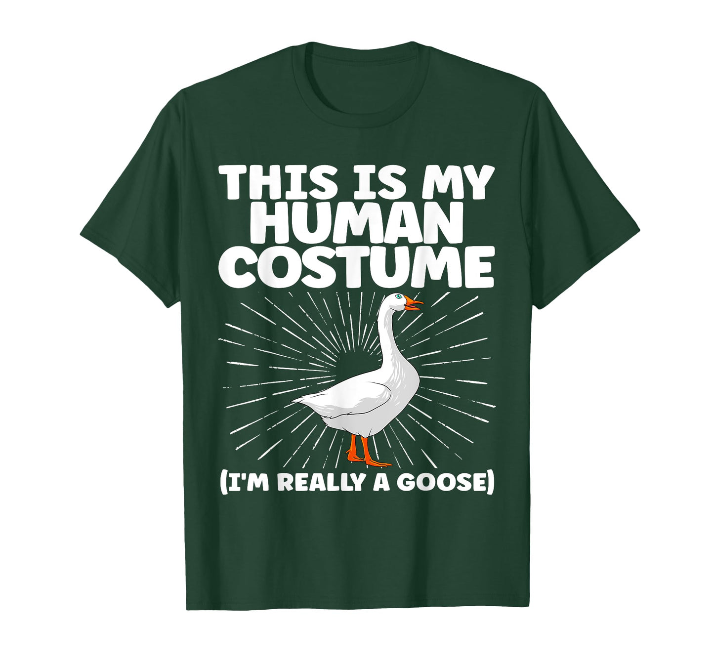 Cute Goose Design For Men Women Farm Animal Goose Lovers T-Shirt
