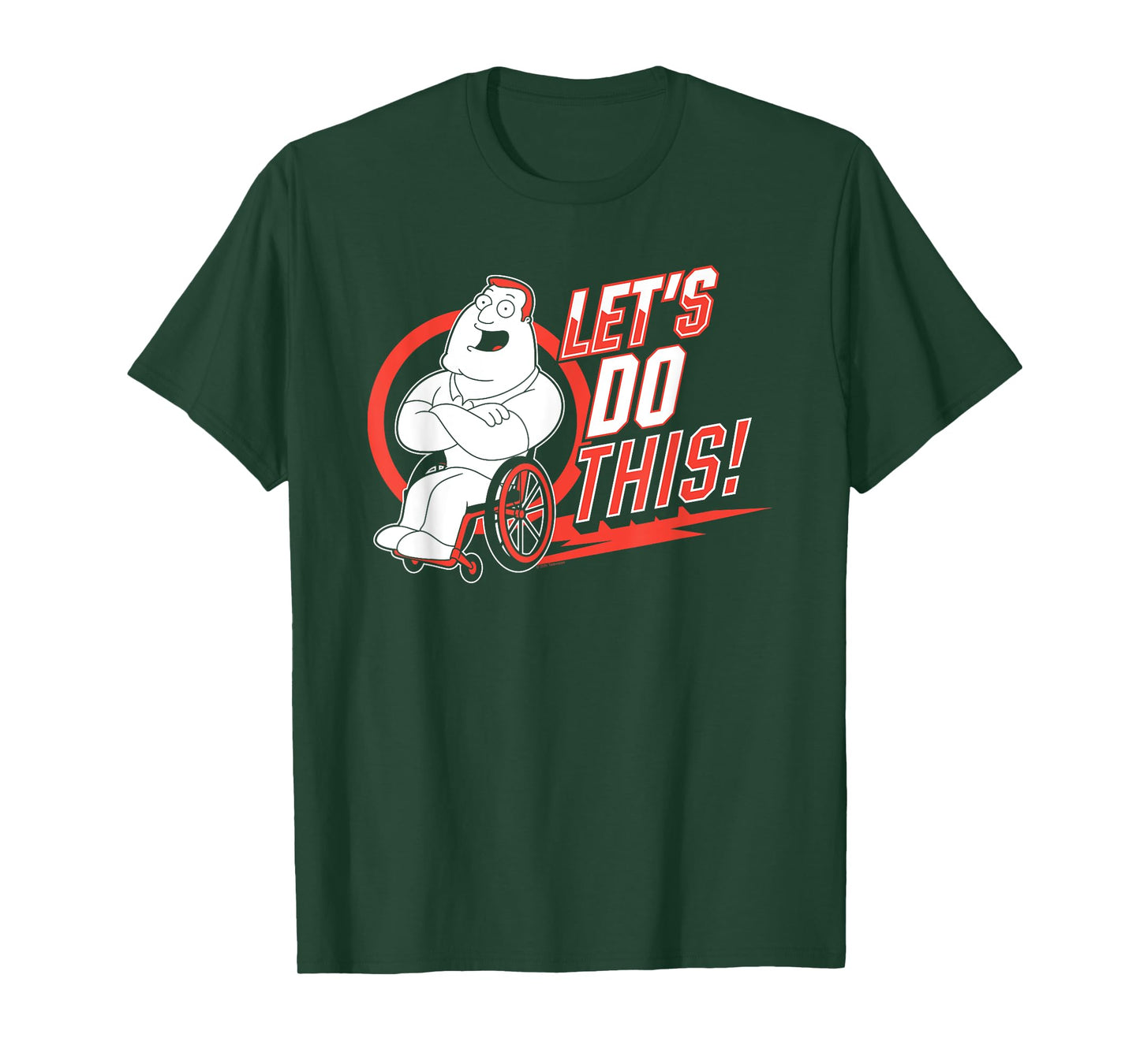 Family Guy Let's Do This Joe Swanson Funny Cartoon T-Shirt