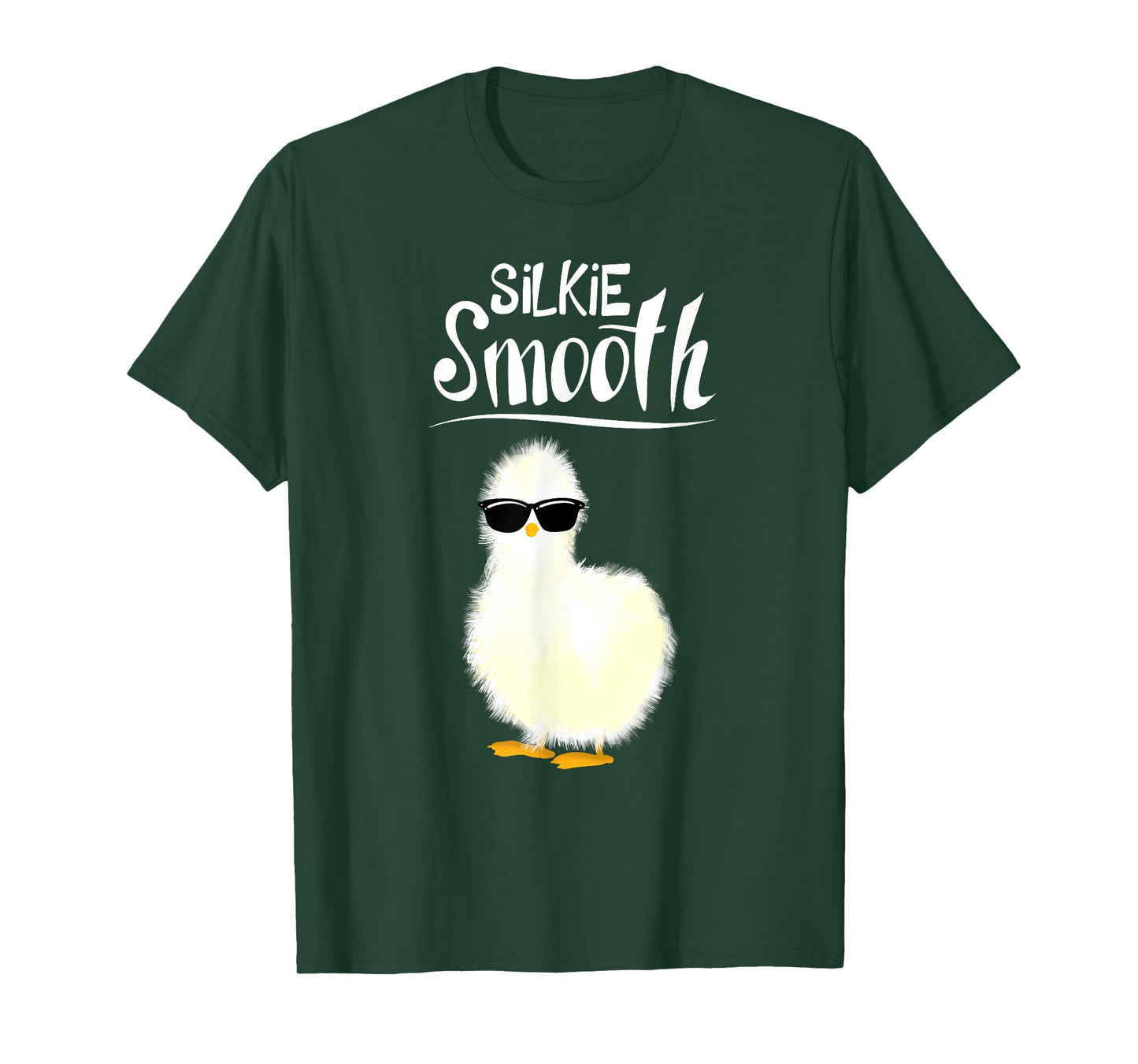 Funny Silkie Smooth Art For Men Women Silkie Chicken Lover T-Shirt