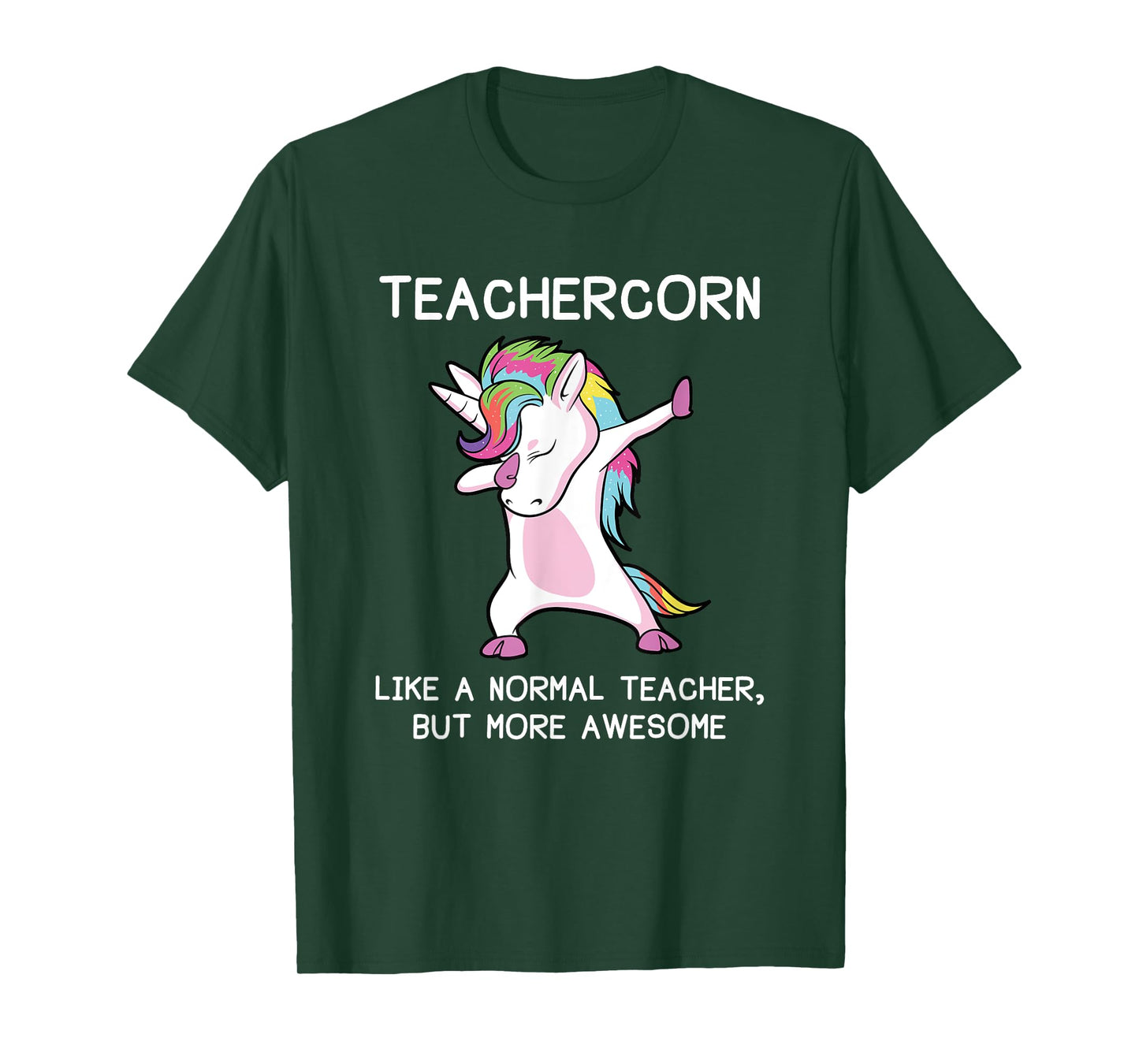 Teachercorn Teacher Unicorn T-Shirt for Men Women Girls Kids