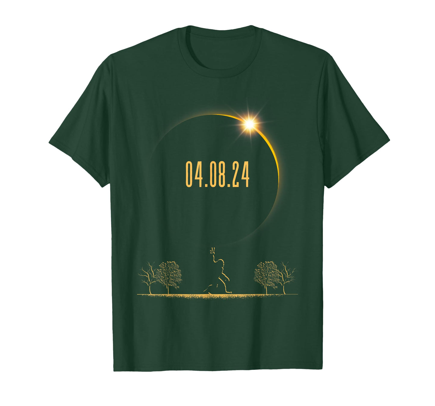 Bigfoot 04.08.24 Total Solar Eclipse 2024 T-Shirt