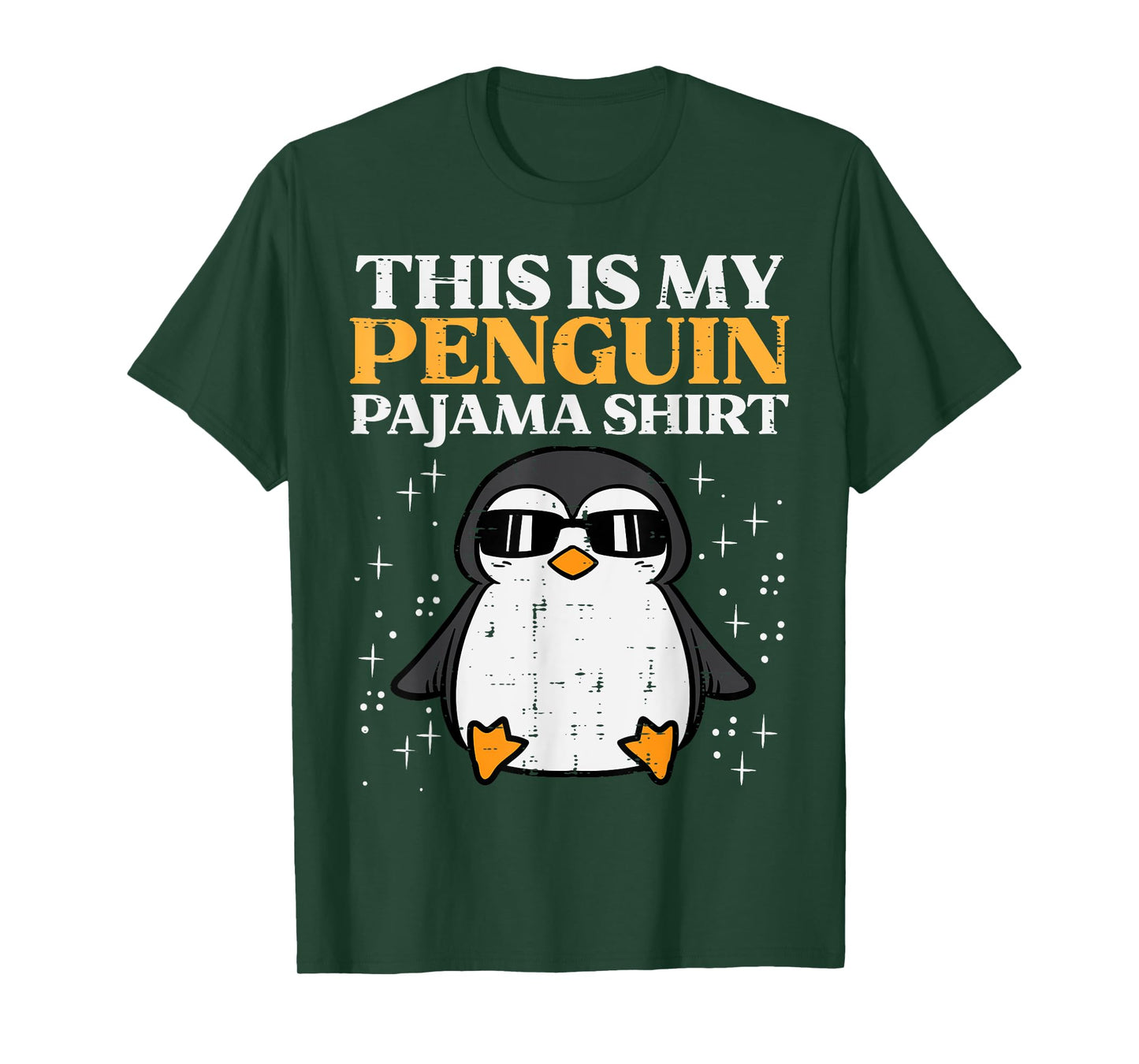 This Is My Penguin Pajama Shirt Girls Boys Kids Women Men T-Shirt