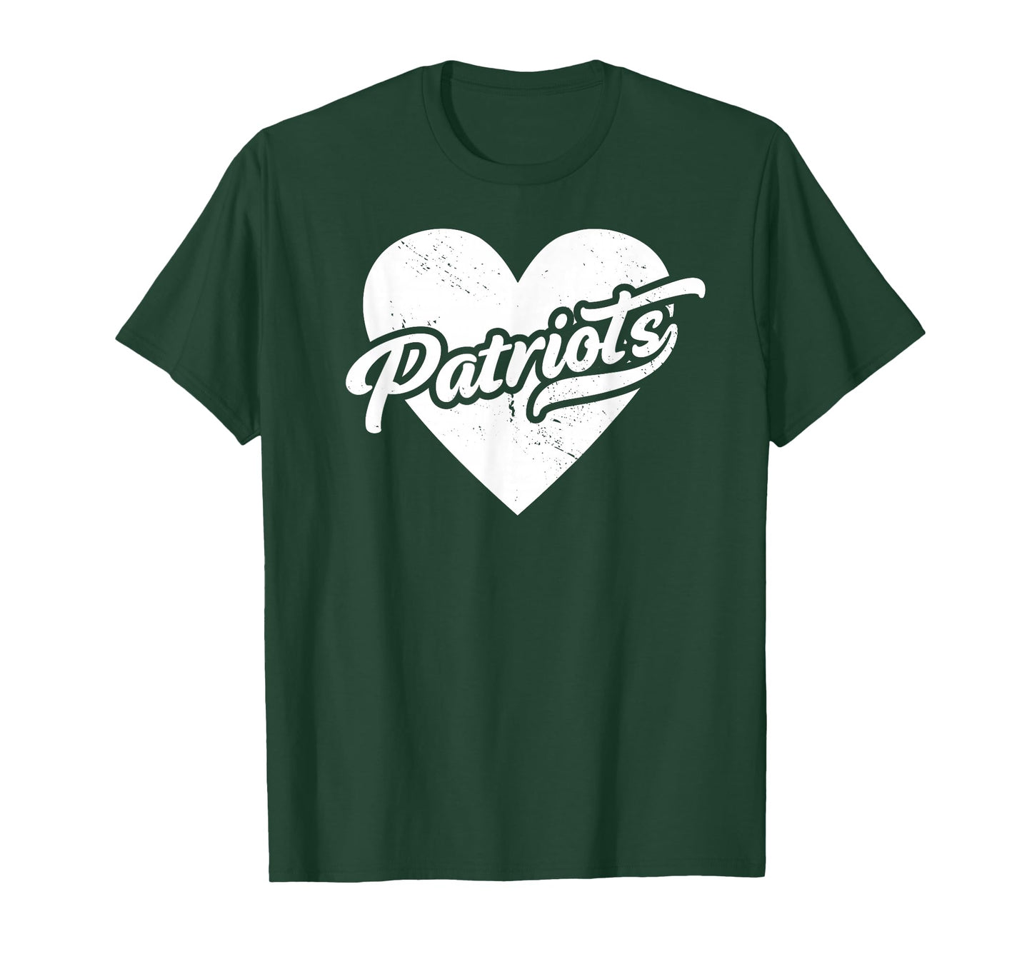 Vintage Patriots School Spirit Go Patriots Love T-Shirt
