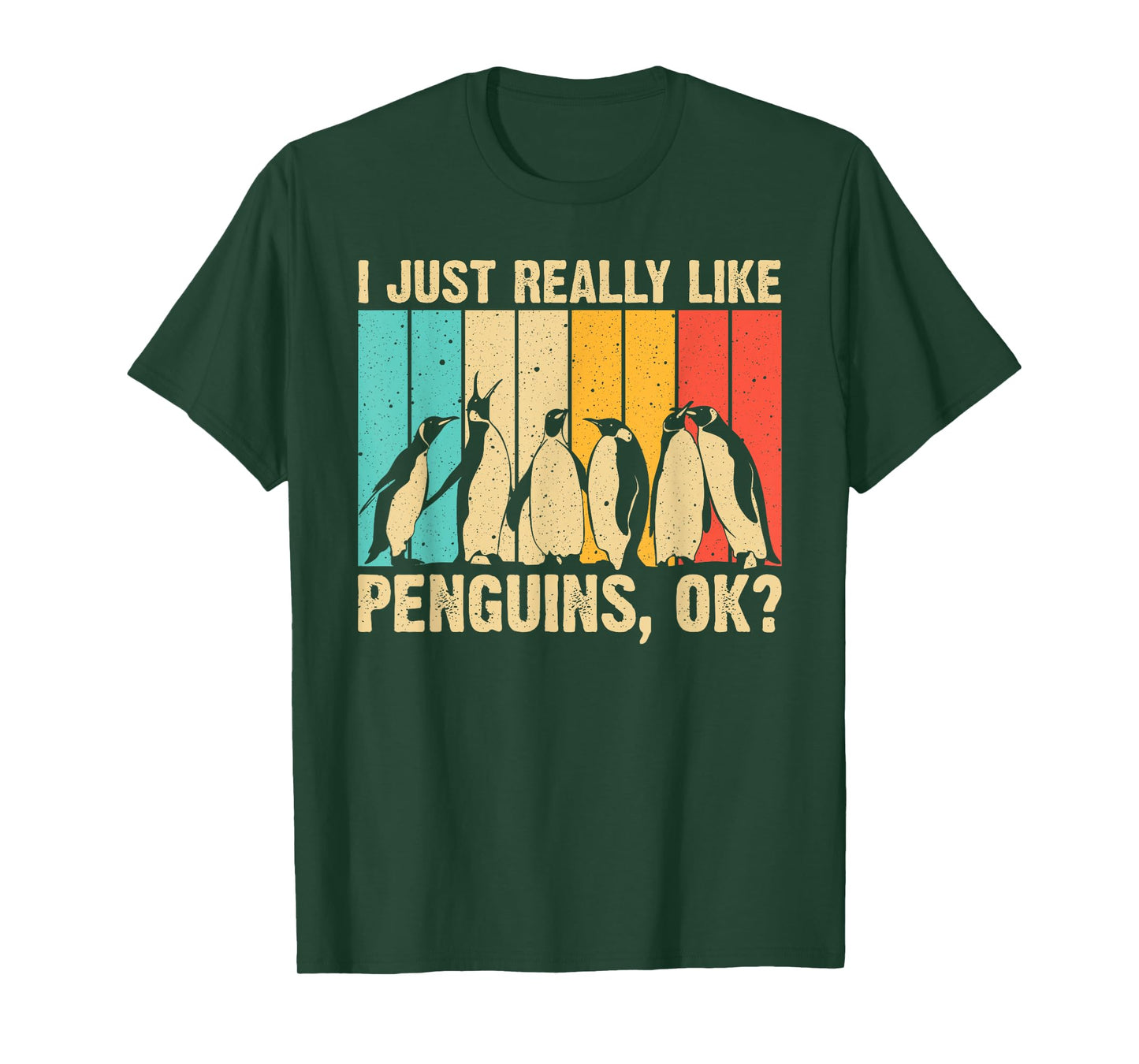 Cool Penguin Art For Men Women Kids Bird Penguin Lovers T-Shirt