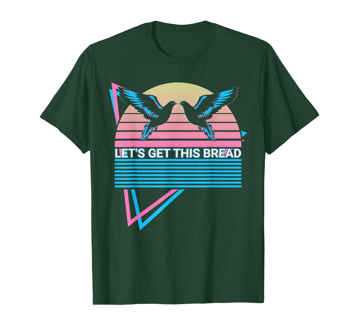 Pigeon Retro Let's Get This Bread T-Shirt