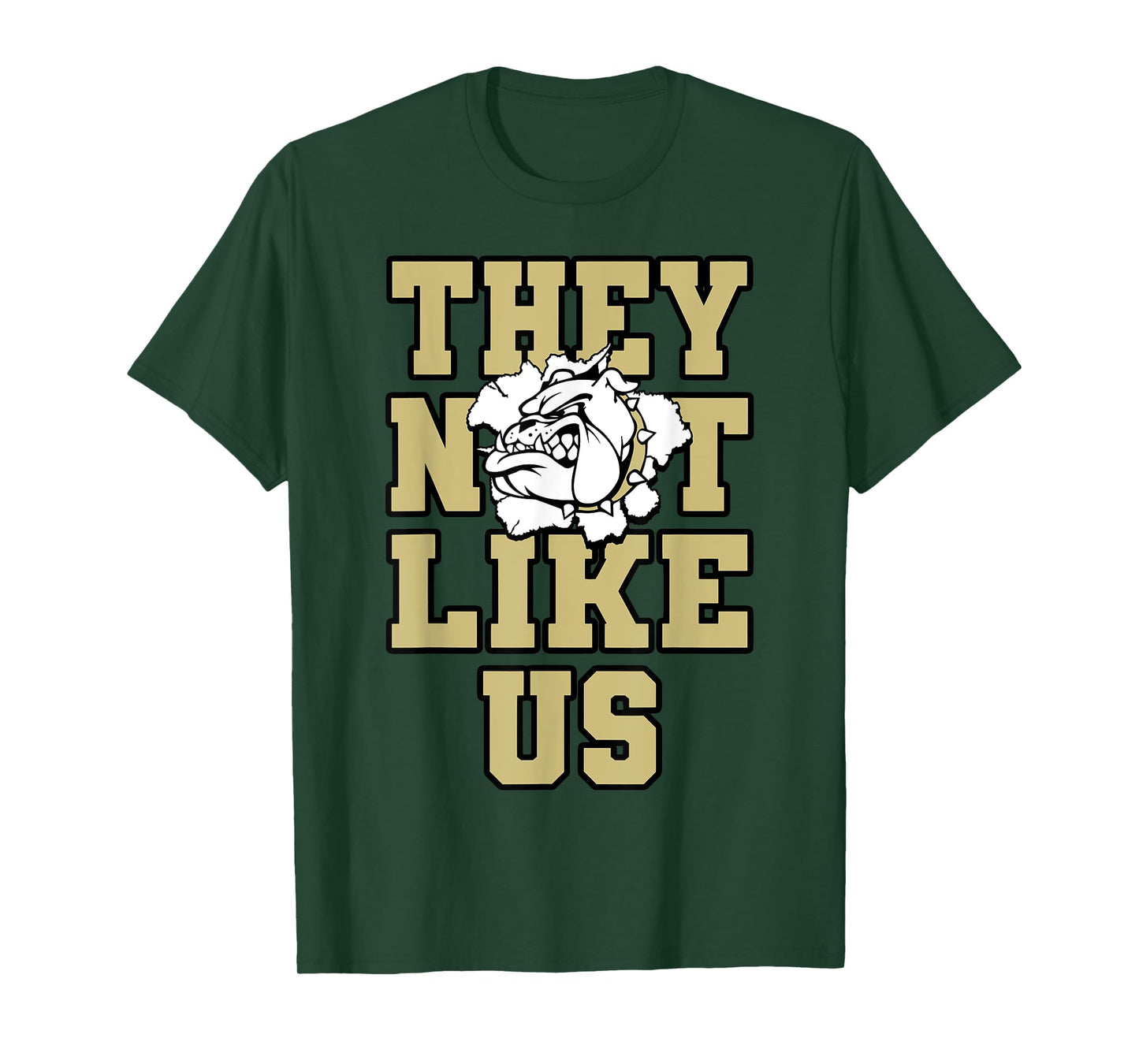 Not Like Bulldog Back to School Spirit VG T-Shirt
