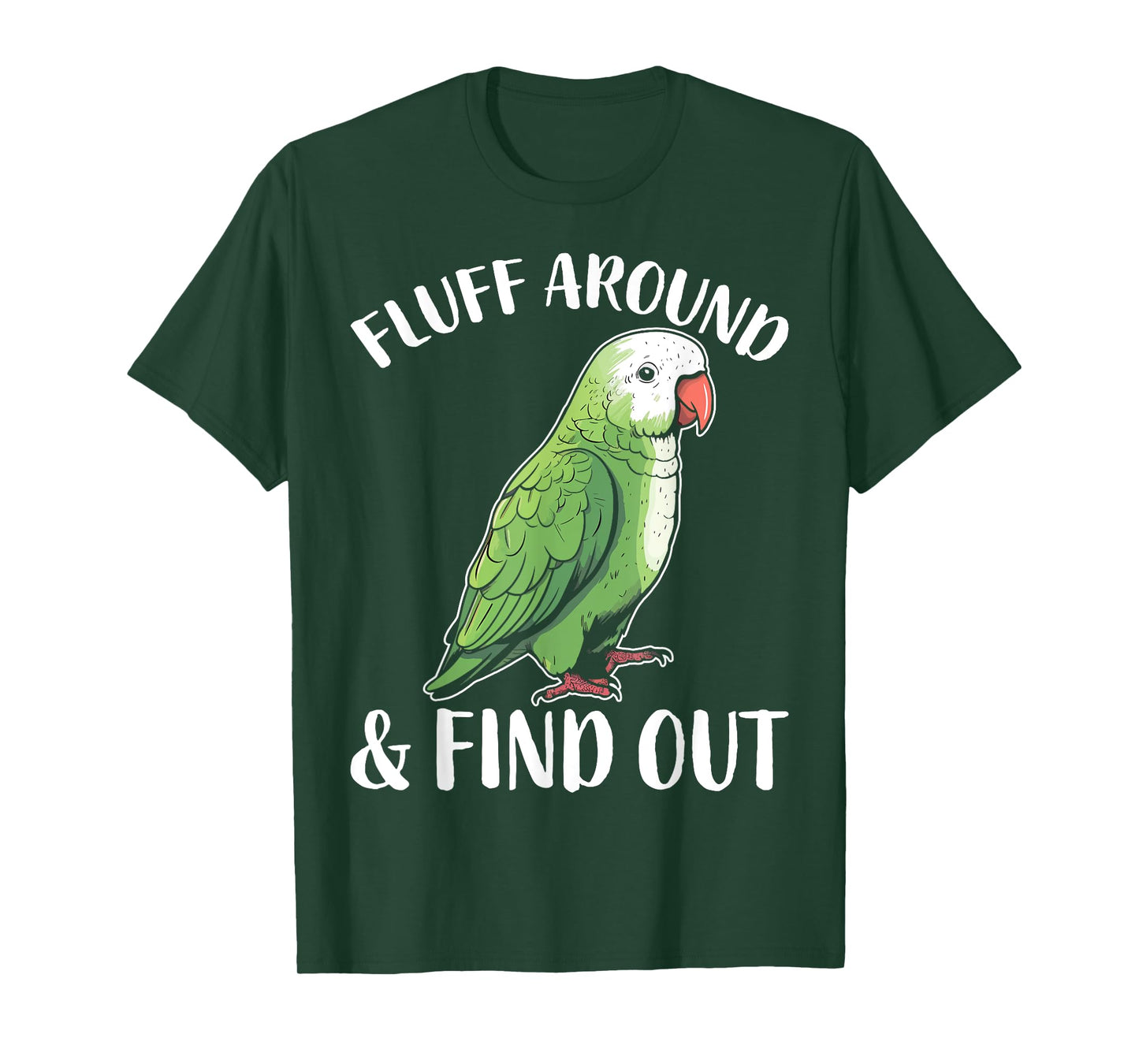Funny Quaker Parrot T-Shirt