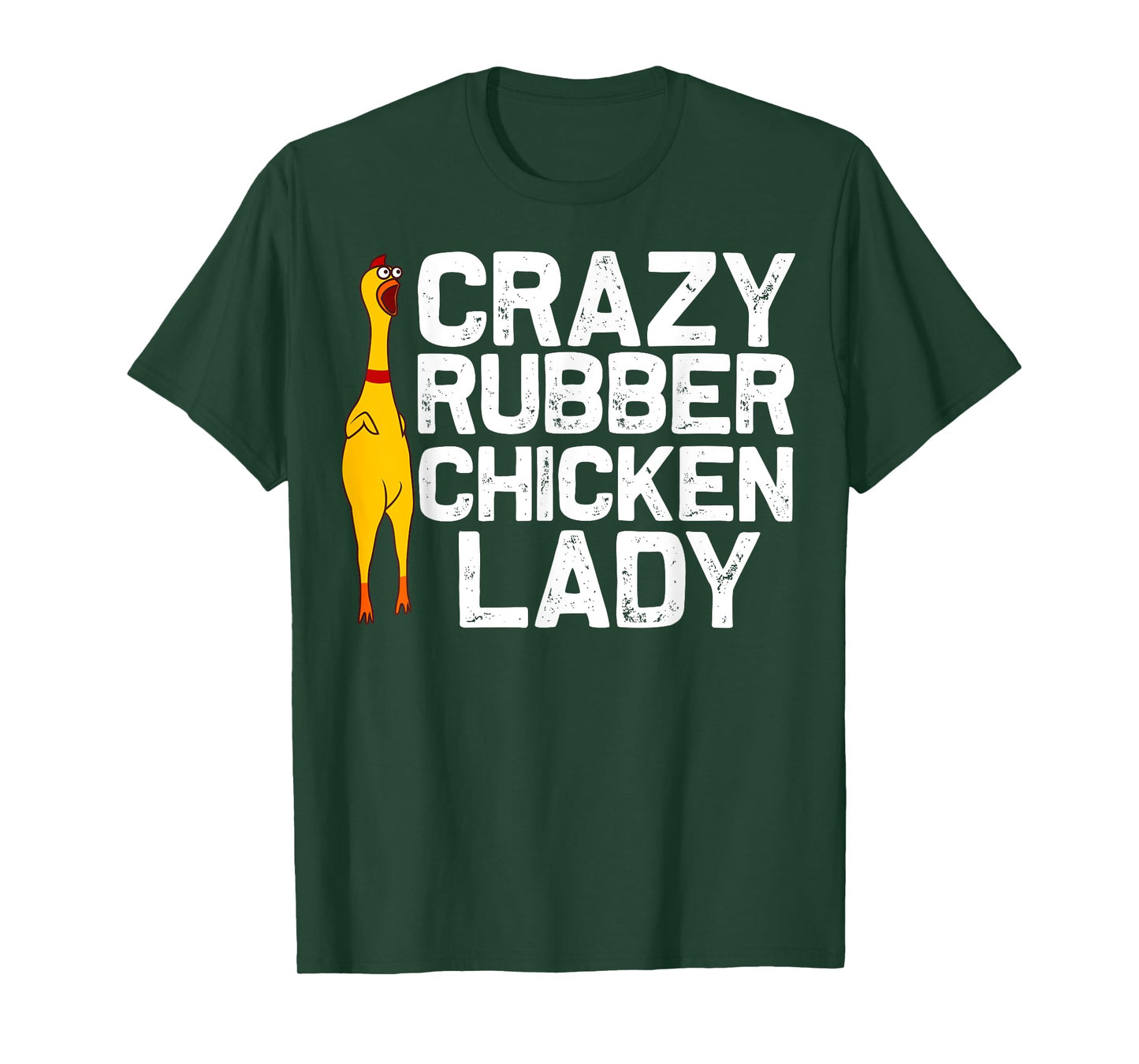 Funny Rubber Chicken Gift Women Mom Rubber Chicken Costume T-Shirt