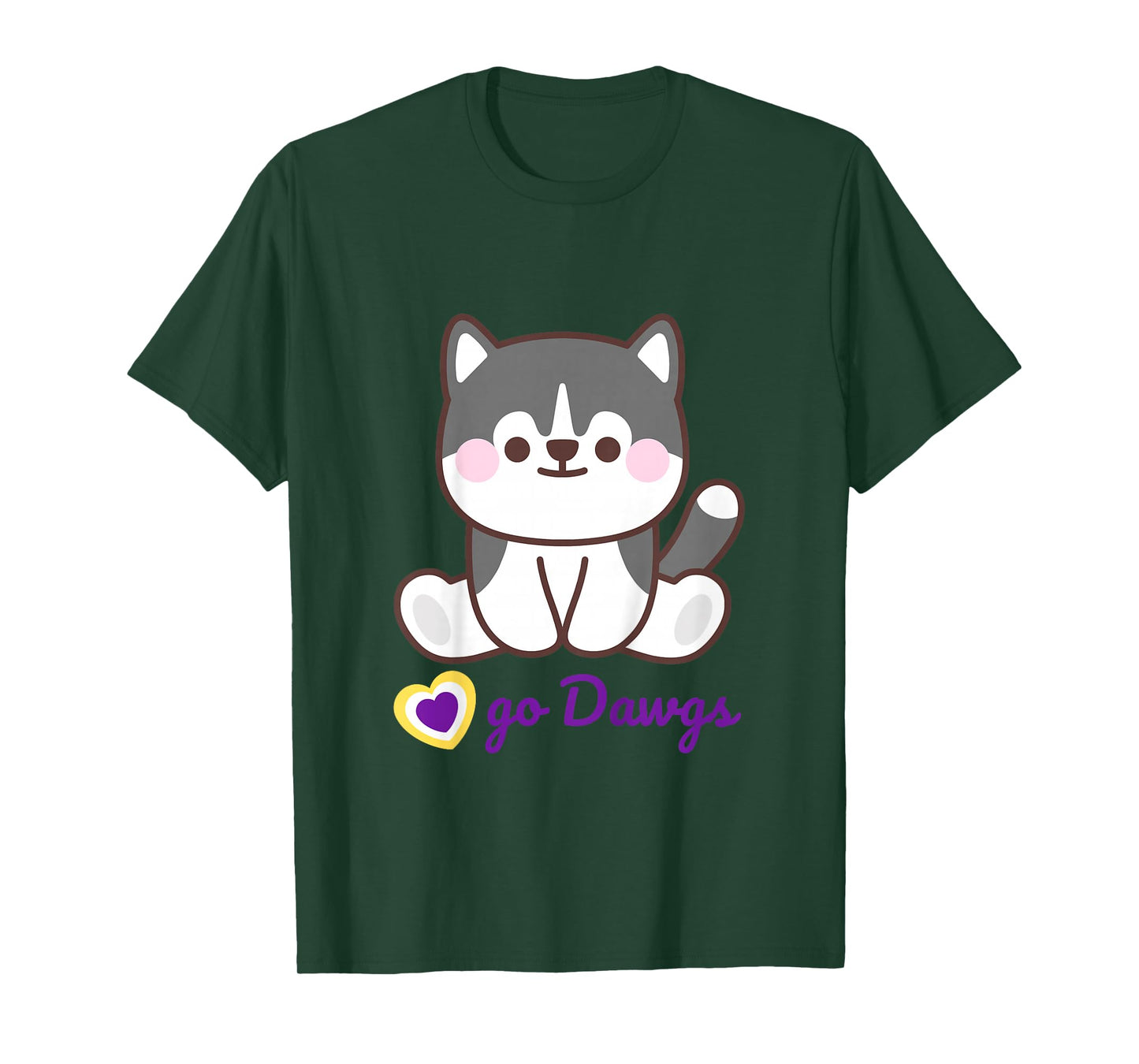 Kids Go Dawgs - Kids Youth UW Gameday T-Shirt