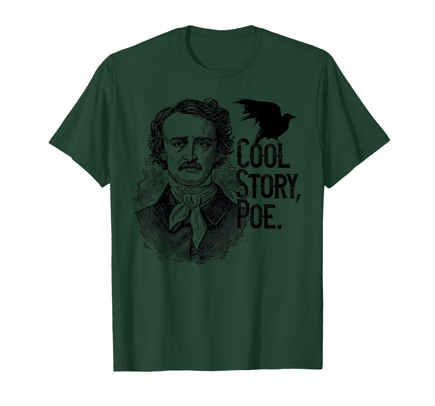 The Raven, Edgar Allan Poe, Fan Art t-shirts and gifts T-Shirt